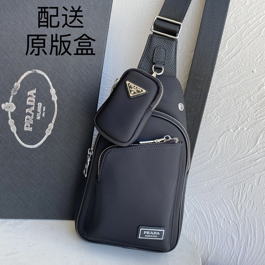Elegant 8084 Prada AAA Man Messenger Bags