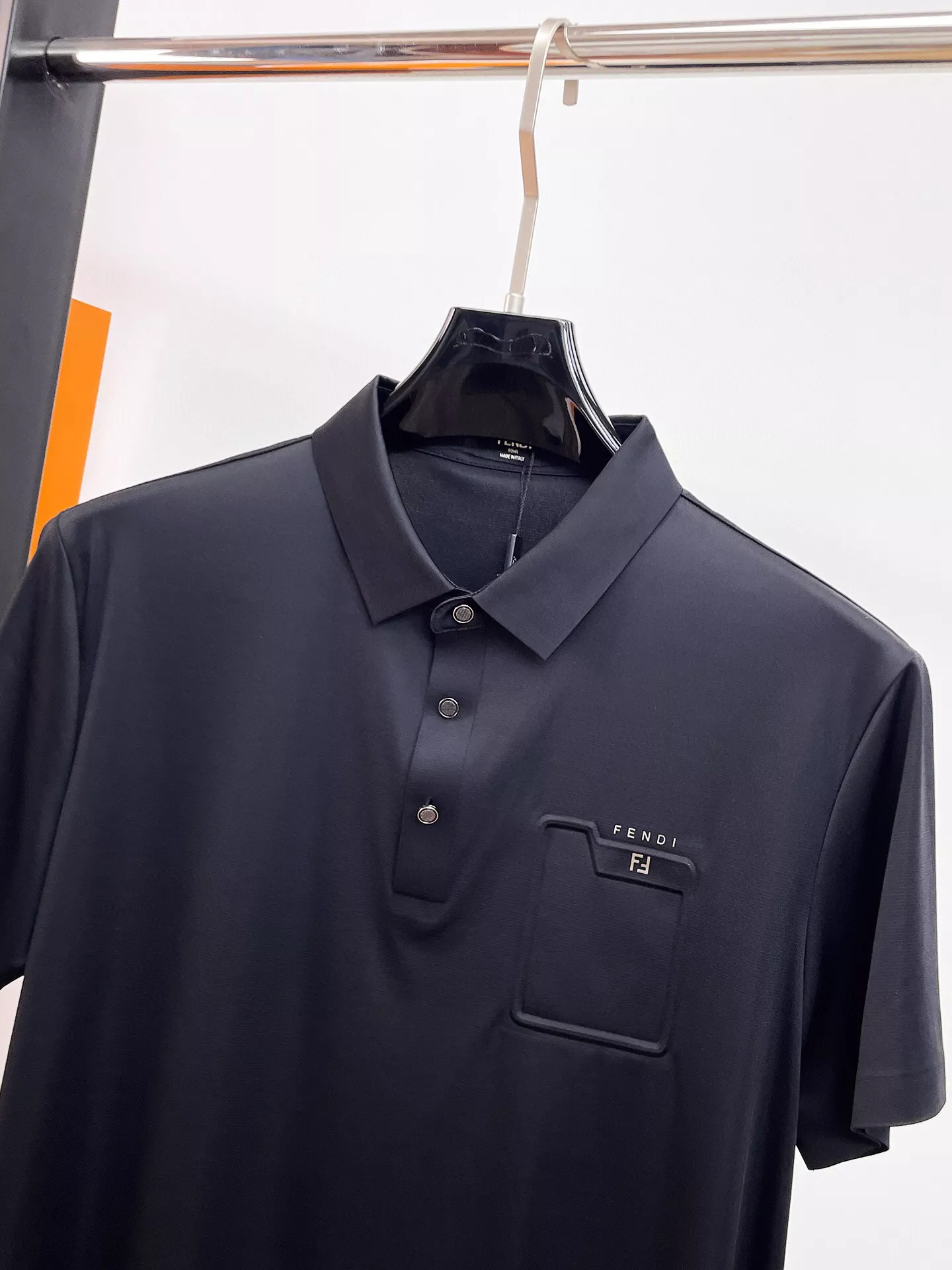 Elegant 8128 Fendi T-Shirts Short Sleeved For Men