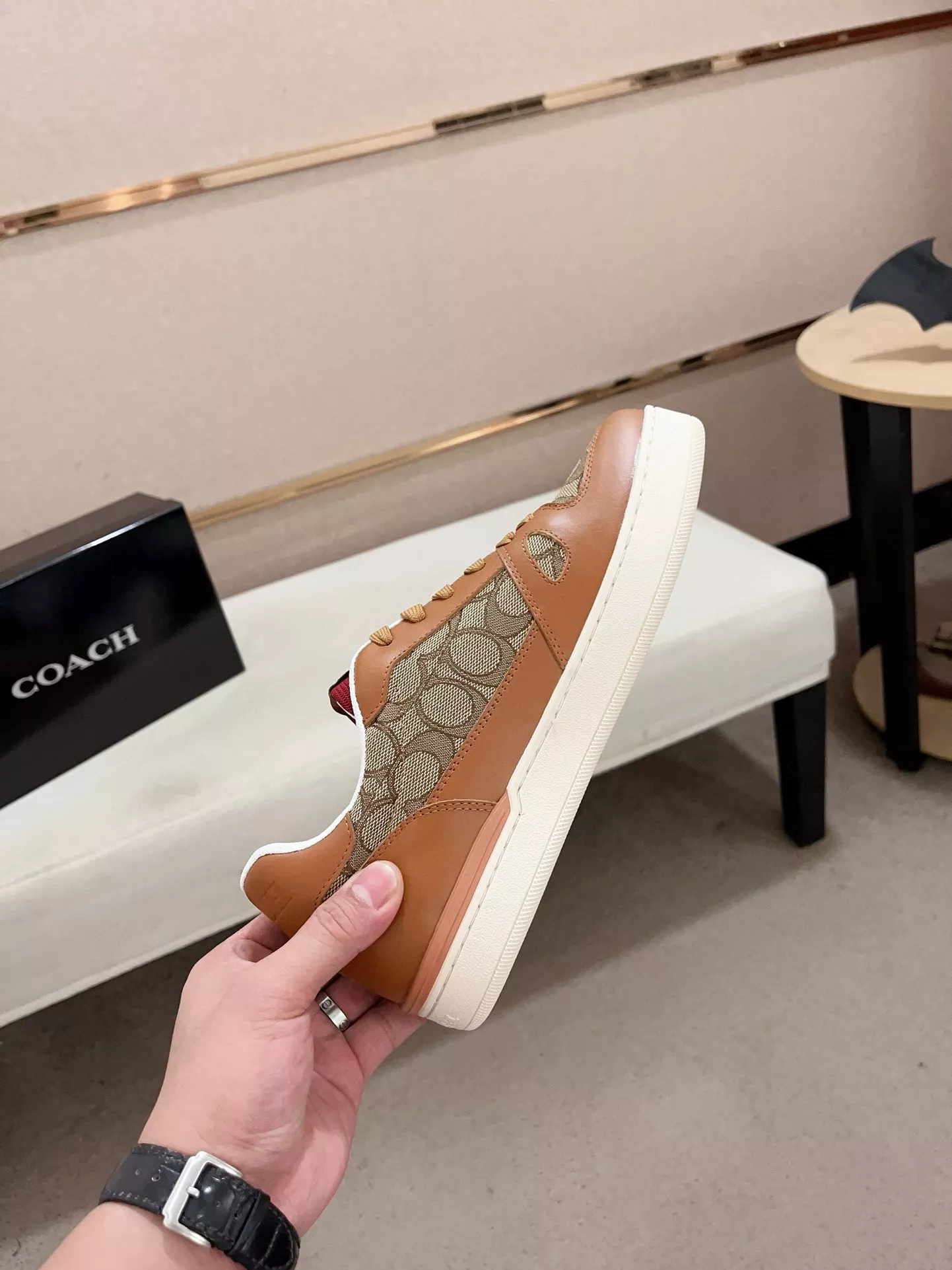 Elegant 829 Coach Fashion Shoes For Men