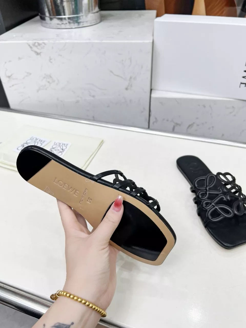Elegant 8378 LOEWE Slippers For Women
