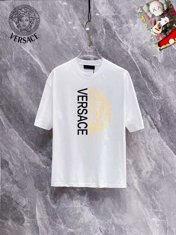 Elegant 8732 Versace T-Shirts Short Sleeved For Unisex
