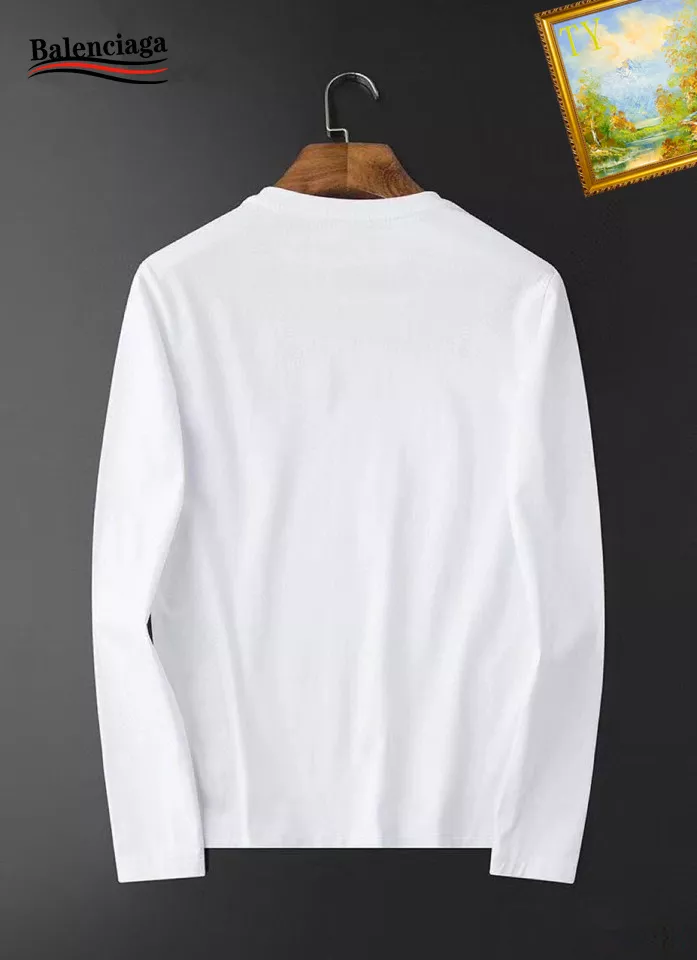 Elegant 8751 Balenciaga T-Shirts Long Sleeved For Unisex