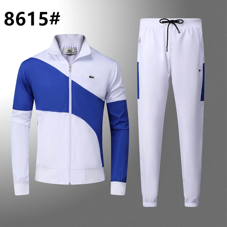 Elegant 8939 Lacoste Tracksuits Long Sleeved For Men