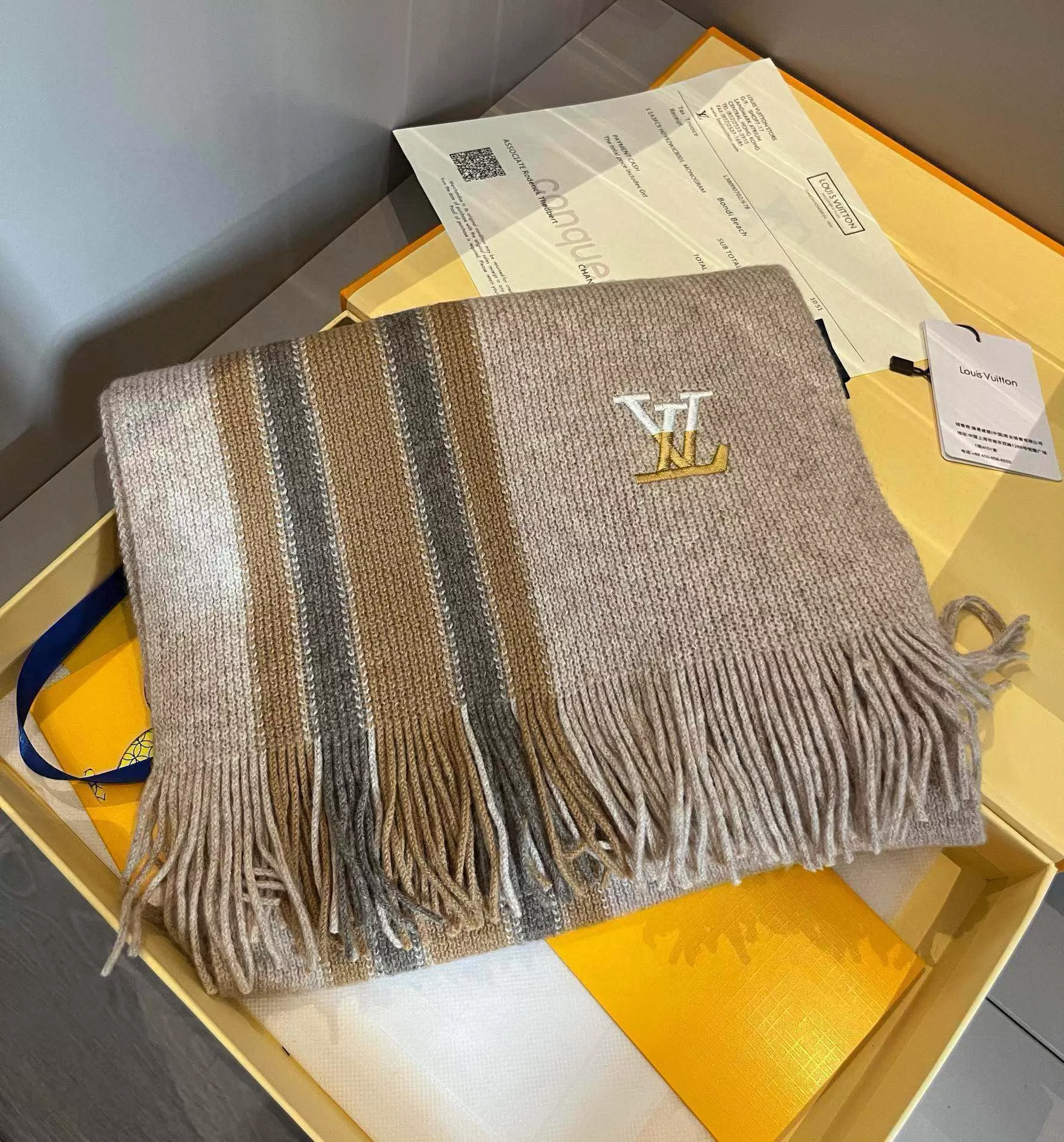 Elegant 9034 Louis Vuitton Scarf For Women