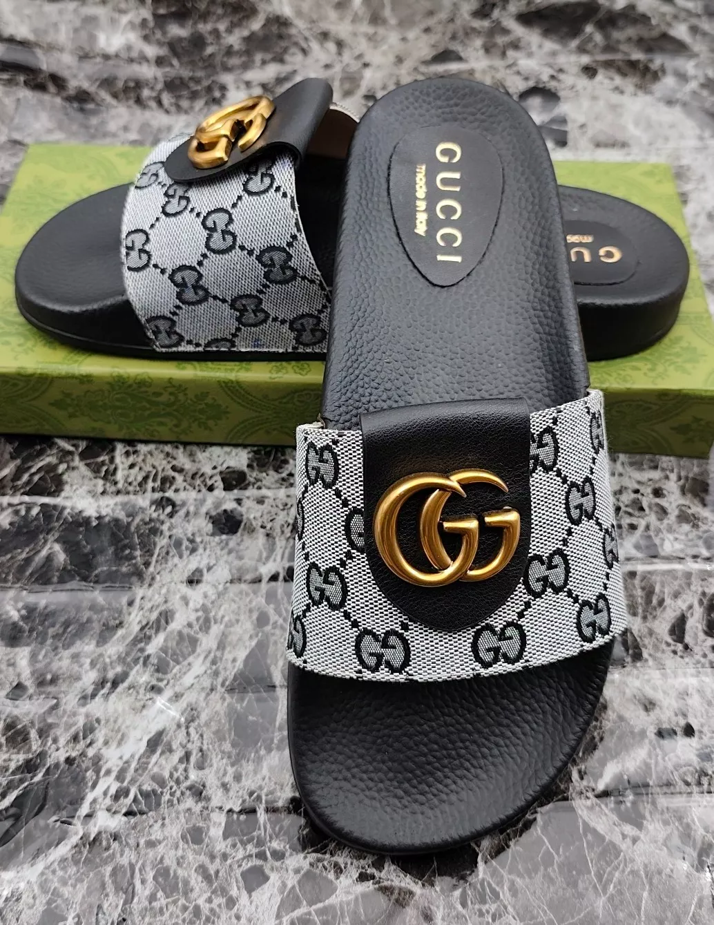 Elegant 9220 Gucci Slippers For Men