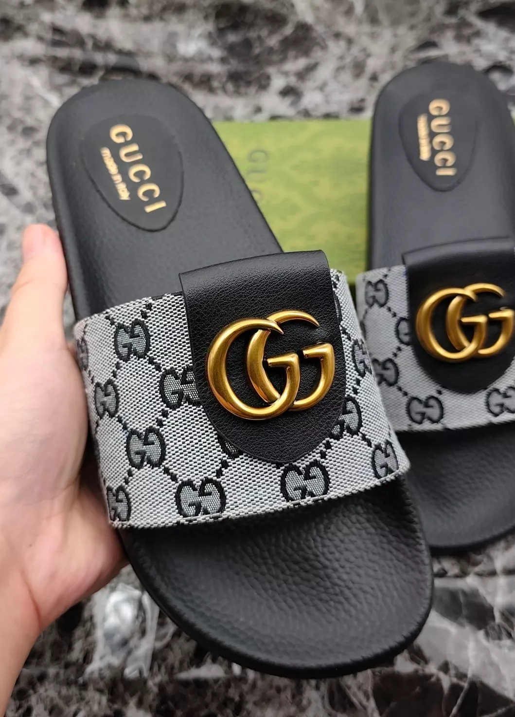 Elegant 9220 Gucci Slippers For Men