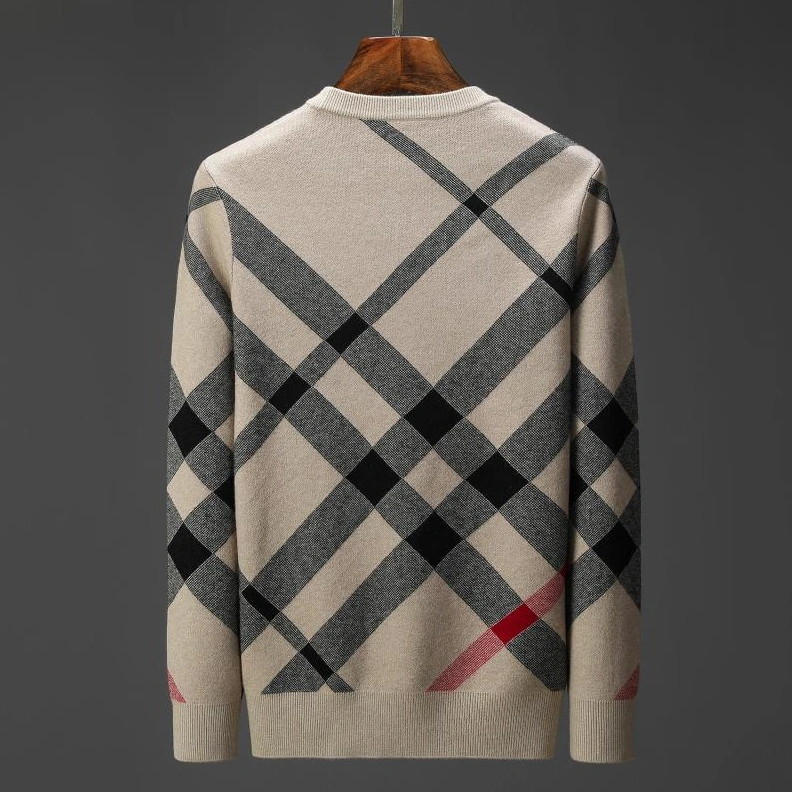 Elegant 9335 Burberry Fashion Sweaters Long Sleeved For Men