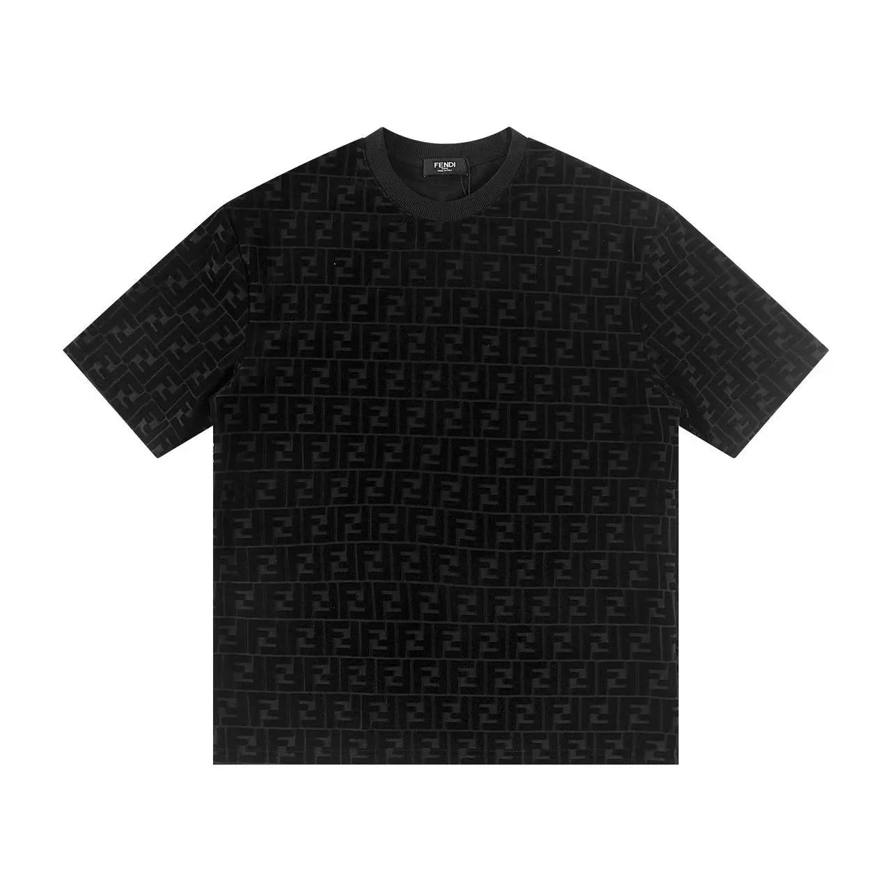 Elegant 9438 Fendi T-Shirts Short Sleeved For Unisex