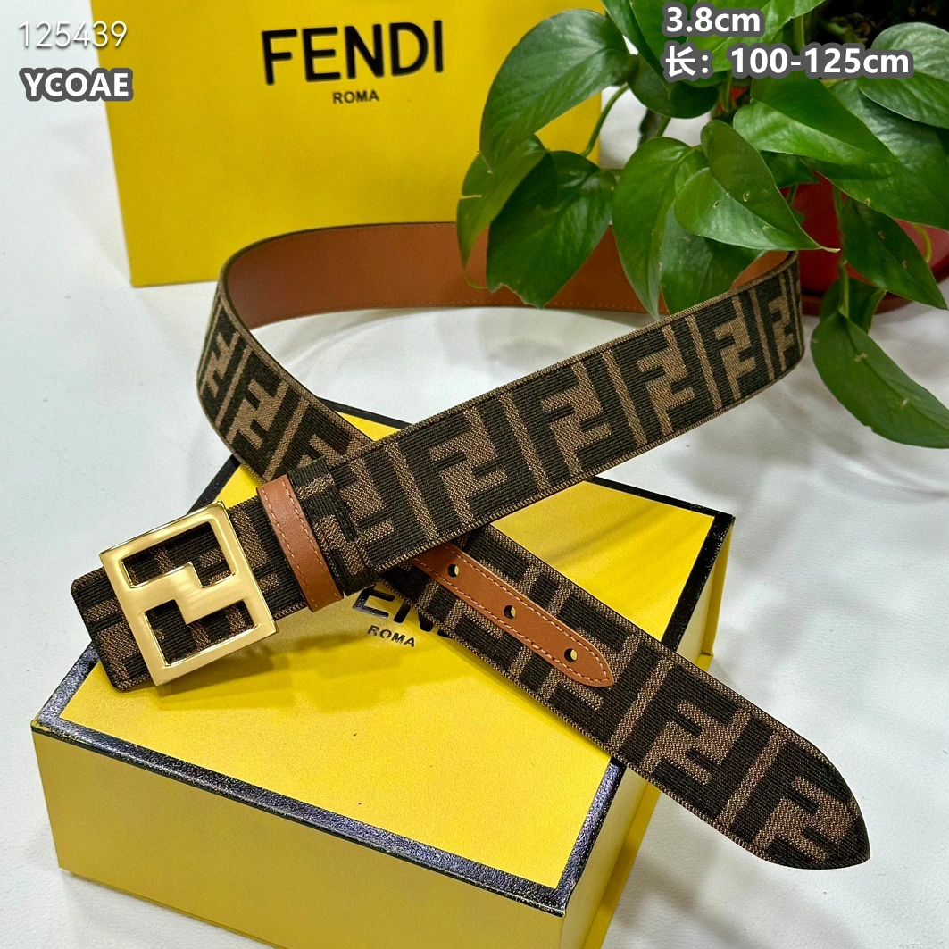 Elegant 9784 Fendi AAA Quality Belts For Men