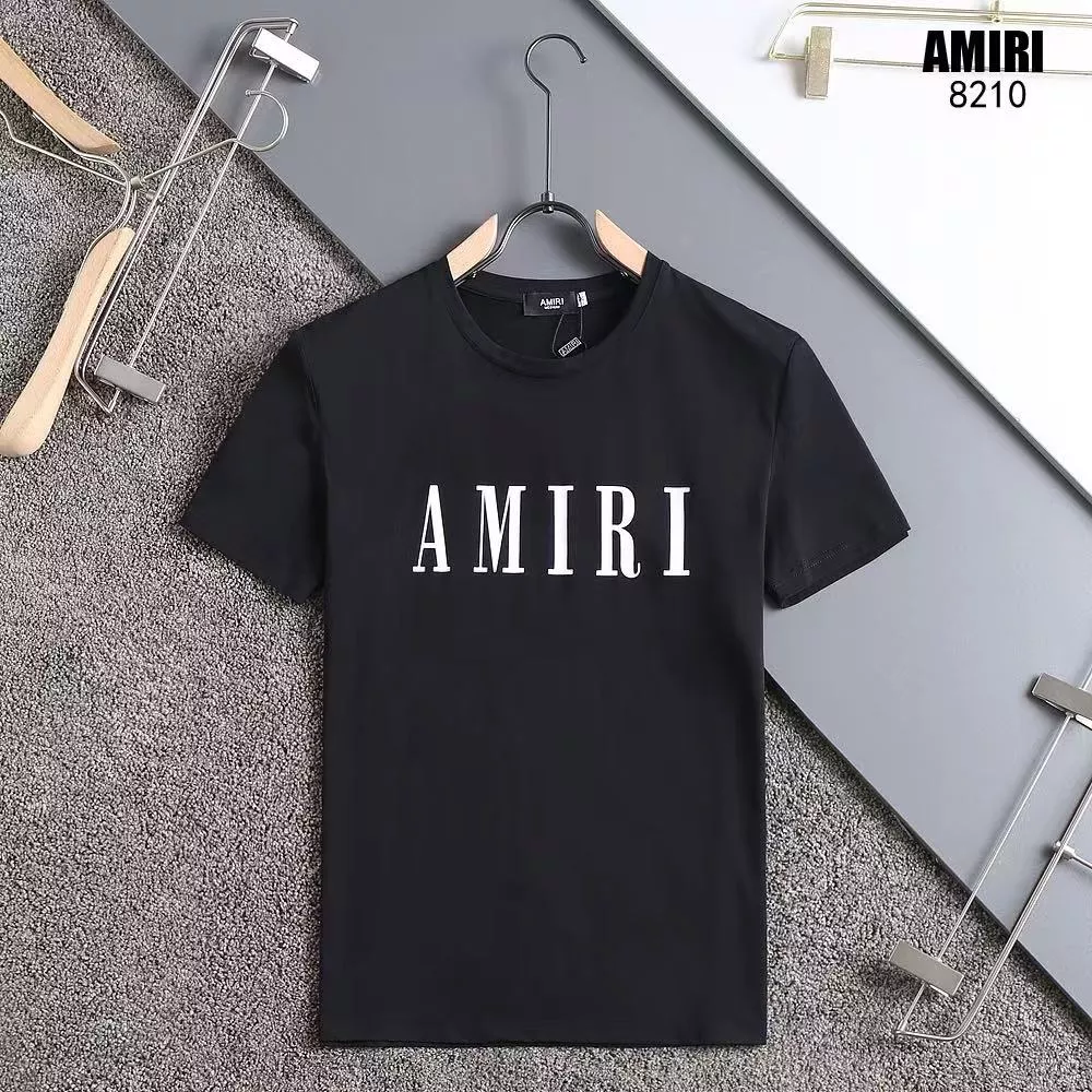 Elegant 9790 Amiri T-Shirts Short Sleeved For Men