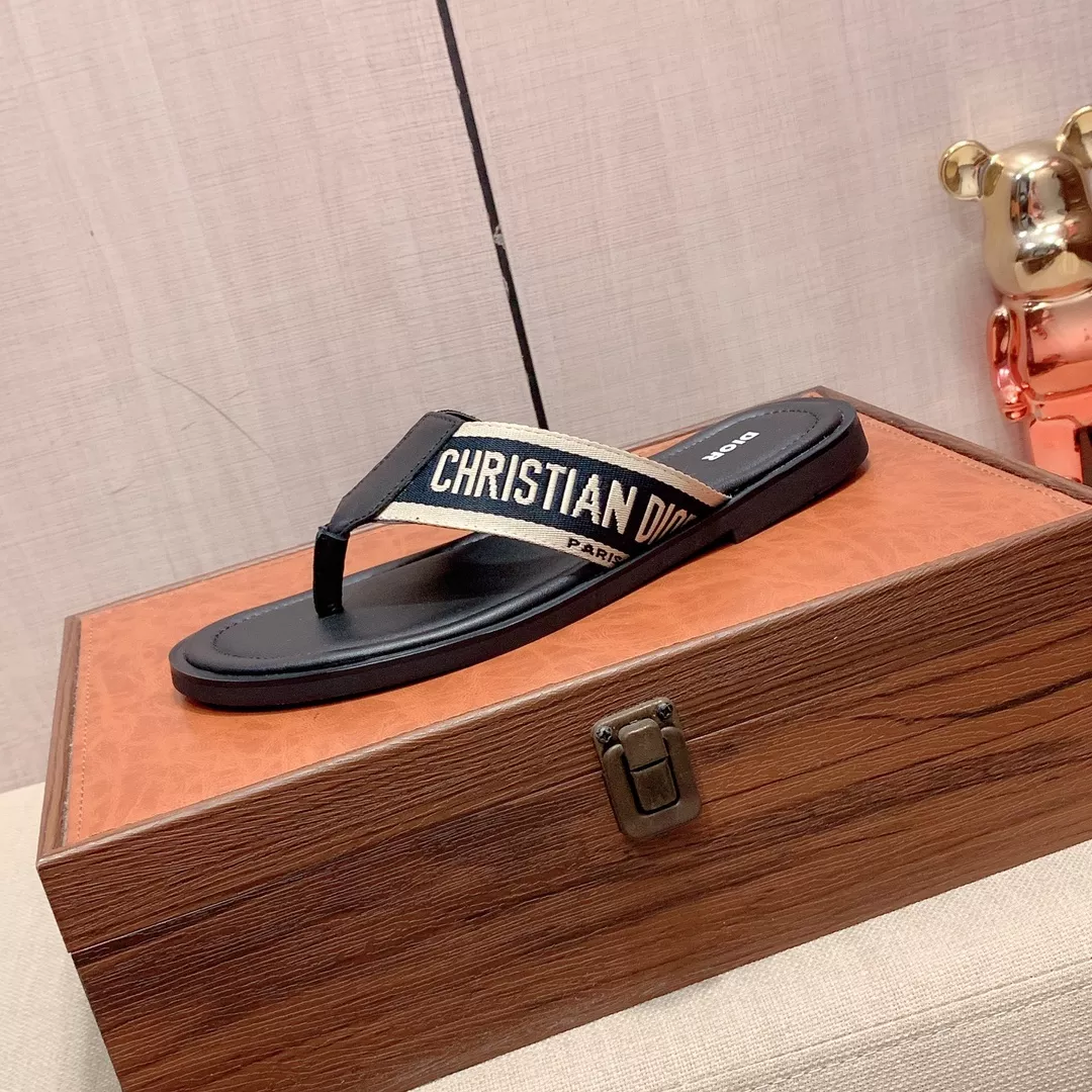 Elegant 9818 Christian Dior Slippers For Men