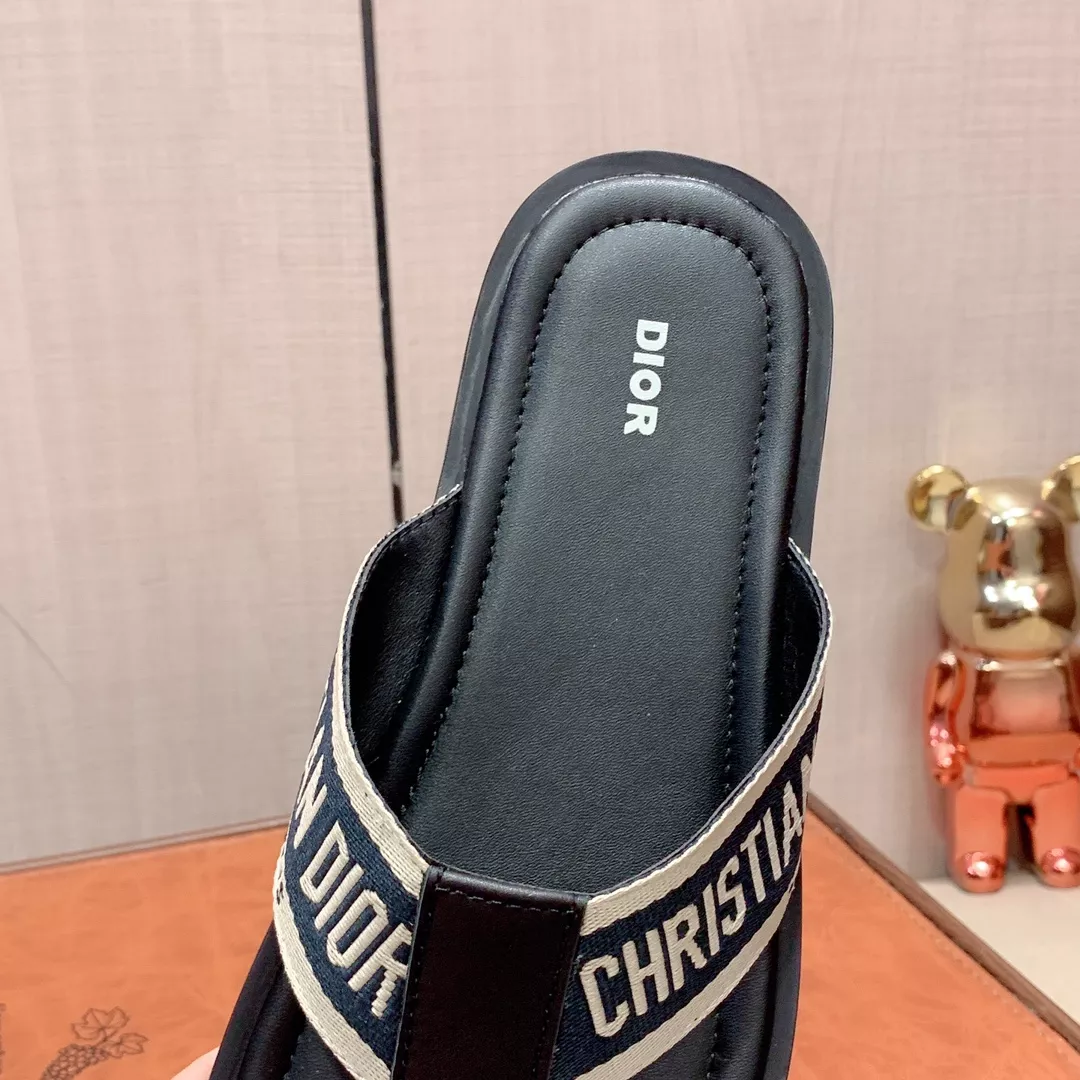 Elegant 9818 Christian Dior Slippers For Men