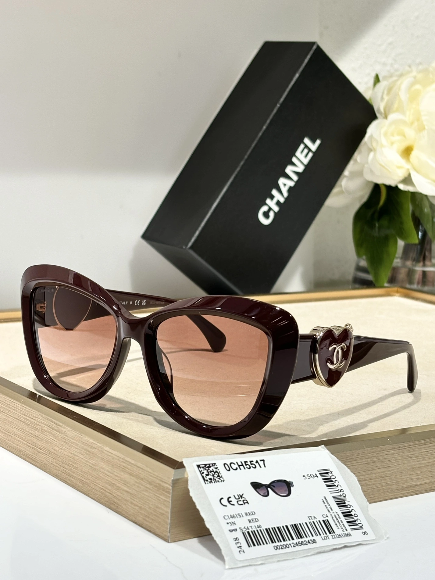 Elegant 9875 Chanel AAA Quality Sunglasses