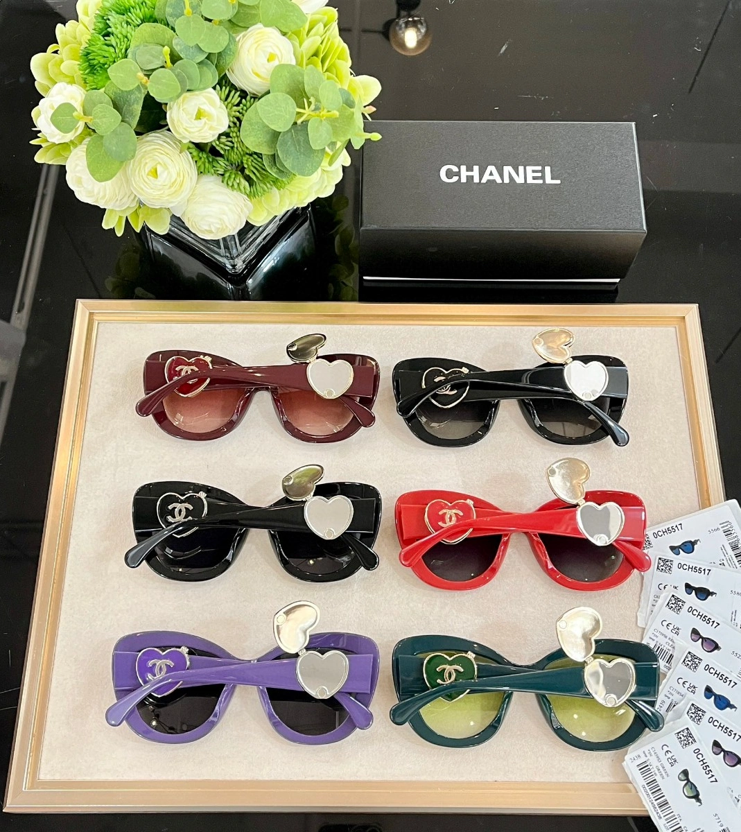 Elegant 9875 Chanel AAA Quality Sunglasses