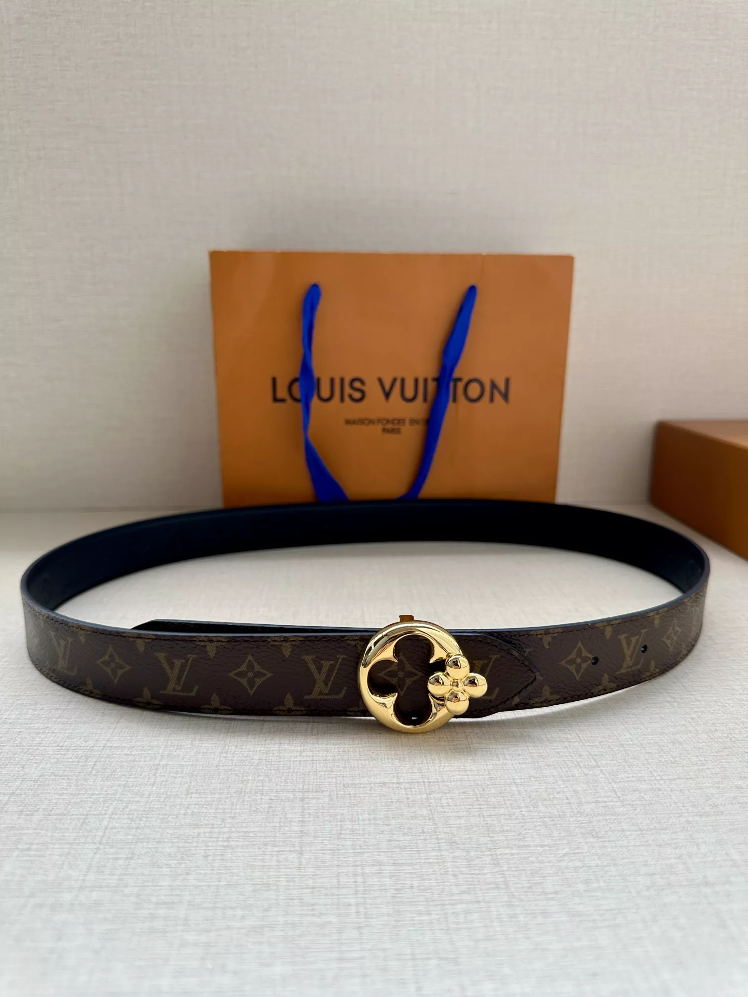 EyeCatching 1216 Louis Vuitton AAA Quality Belts In 3.0cm For Women