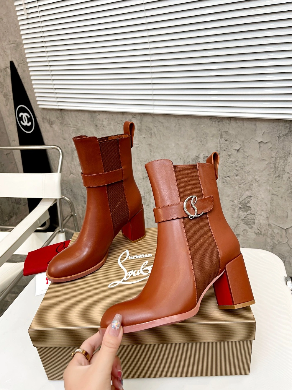 EyeCatching 1356 Christian Louboutin Boots For Women
