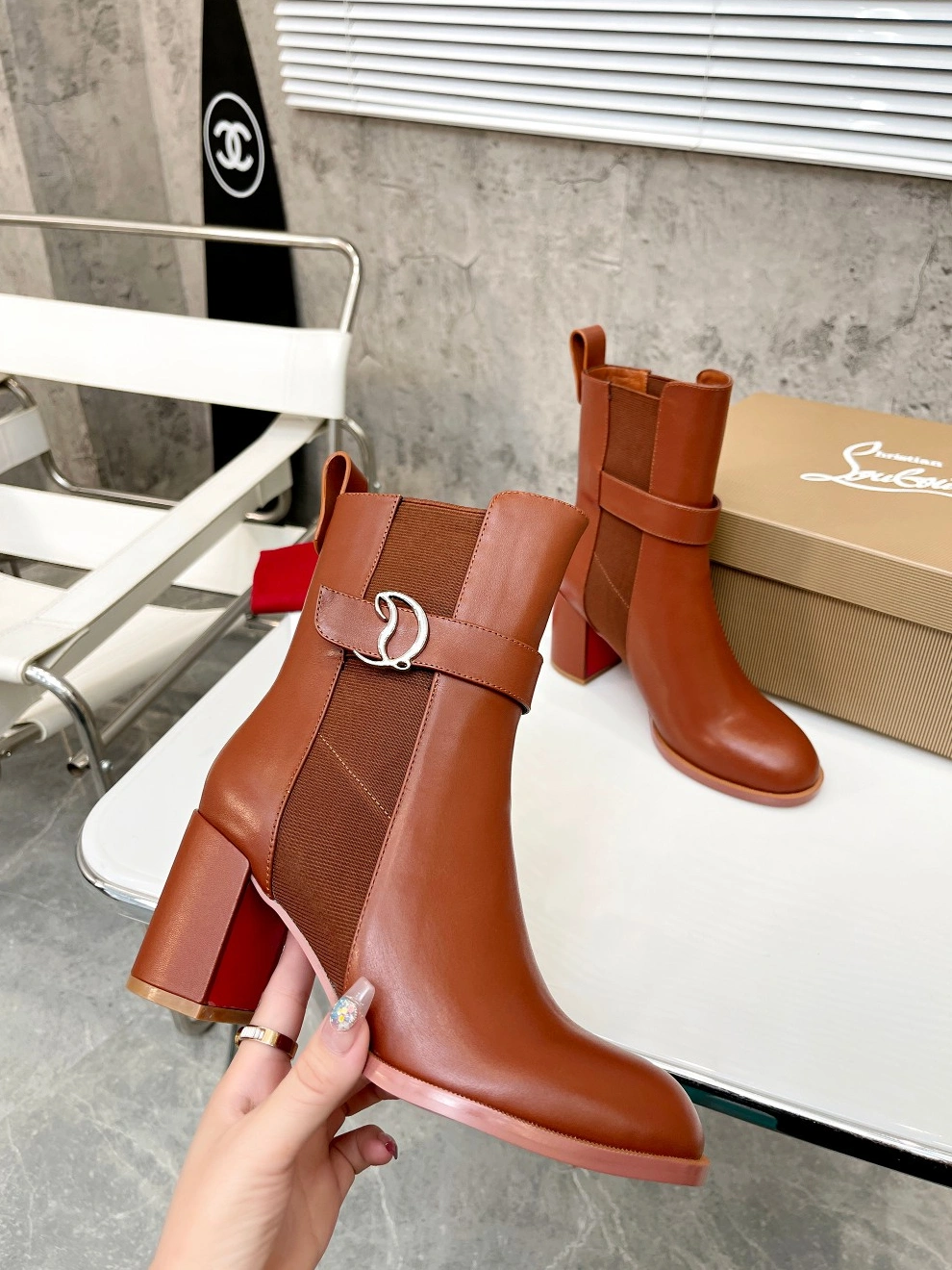 EyeCatching 1356 Christian Louboutin Boots For Women