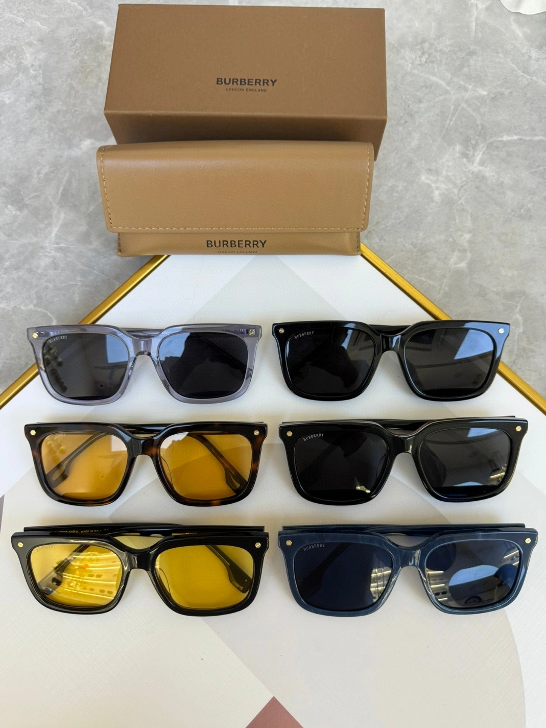 EyeCatching 1368 Burberry AAA Quality Sunglasses