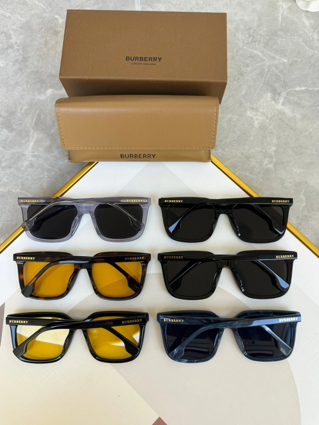 EyeCatching 1368 Burberry AAA Quality Sunglasses