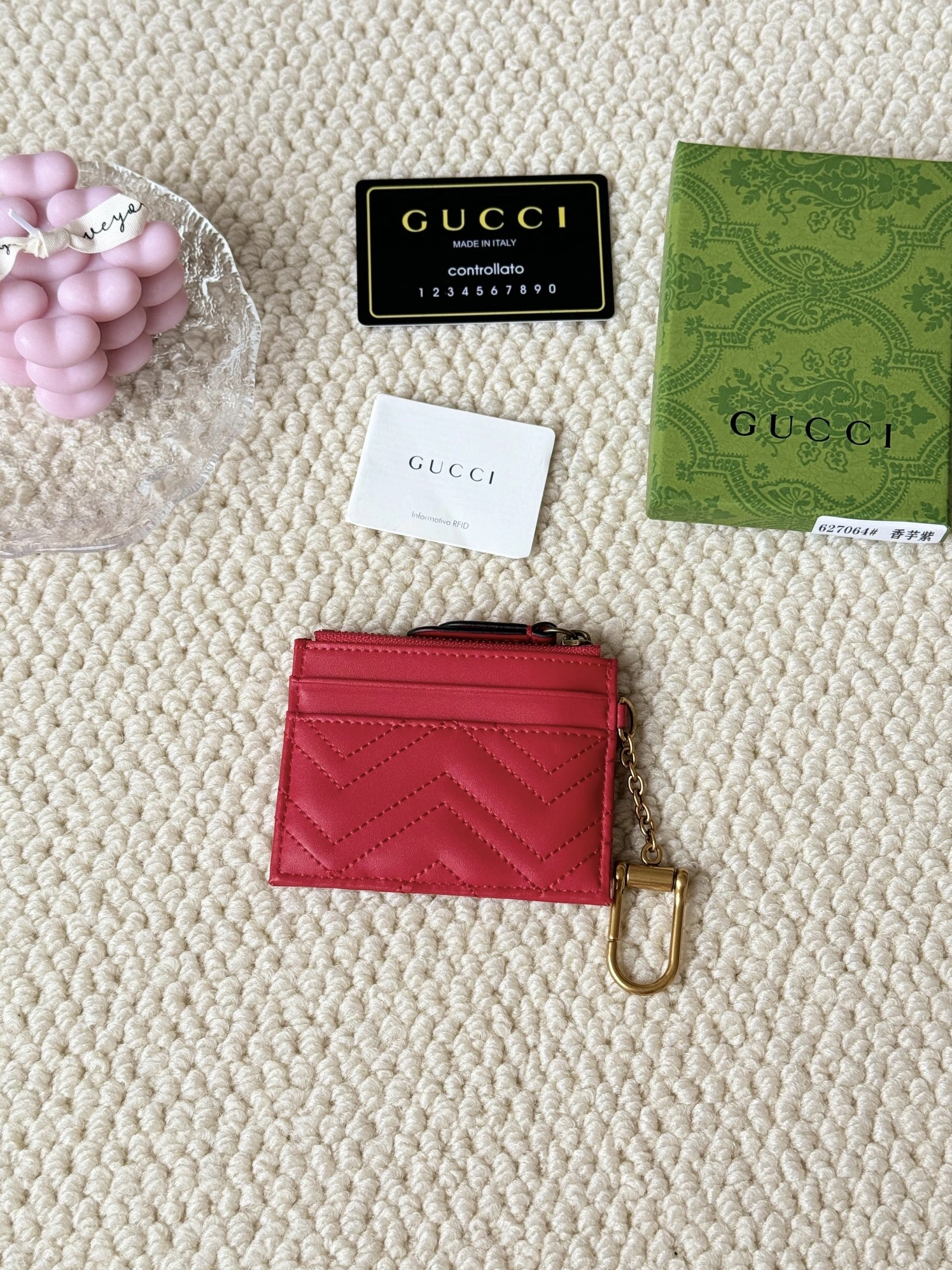EyeCatching 1709 Gucci Card Case