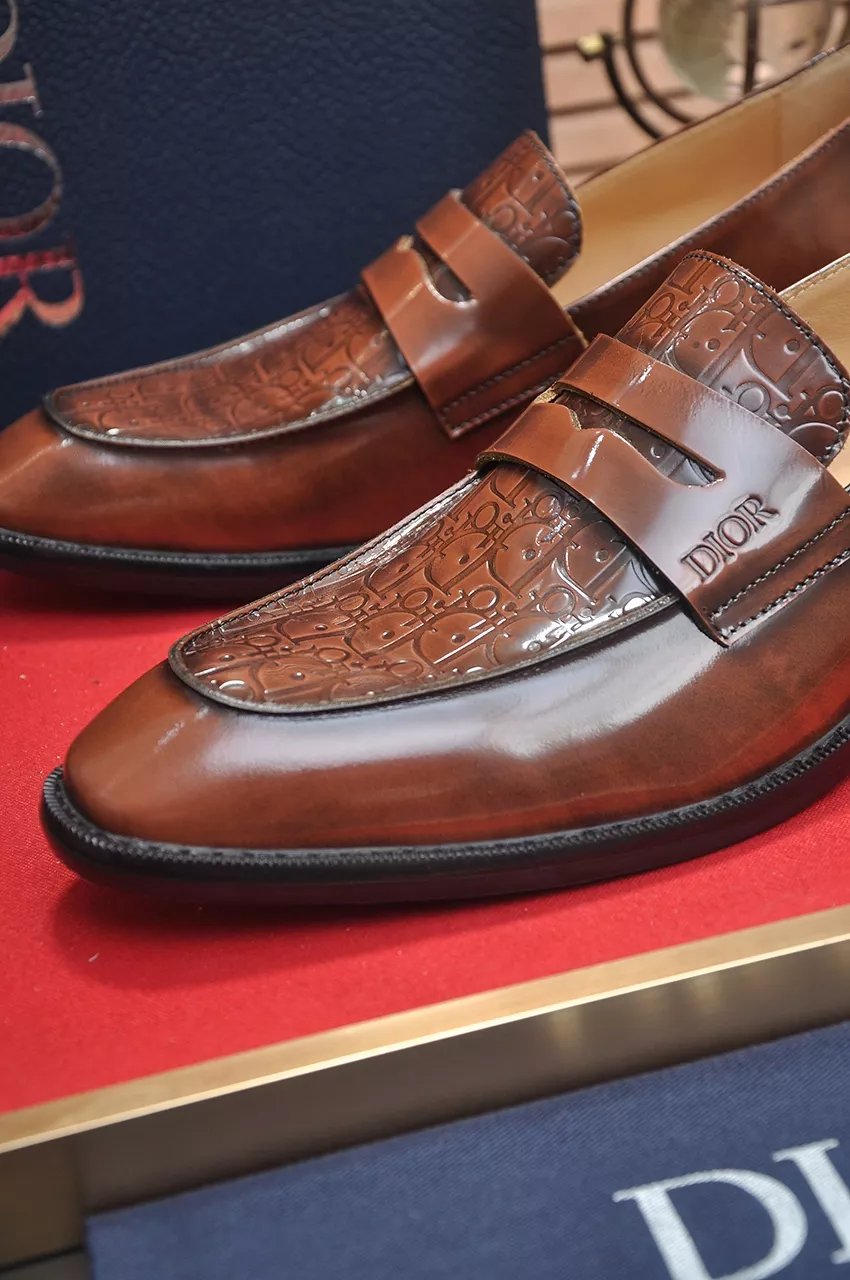 EyeCatching 1920 Christian Dior Leather Shoes For Men