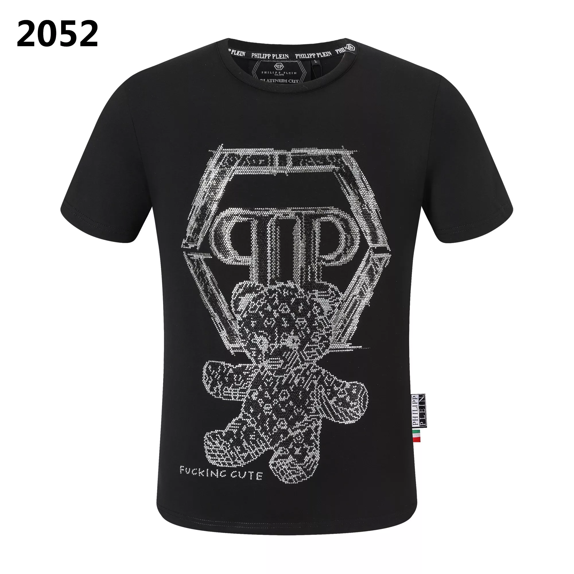 EyeCatching 198 Philipp Plein PP T-Shirts Short Sleeved For Men