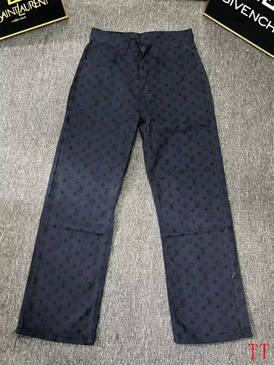 EyeCatching 2014 Louis Vuitton LV Jeans For Men