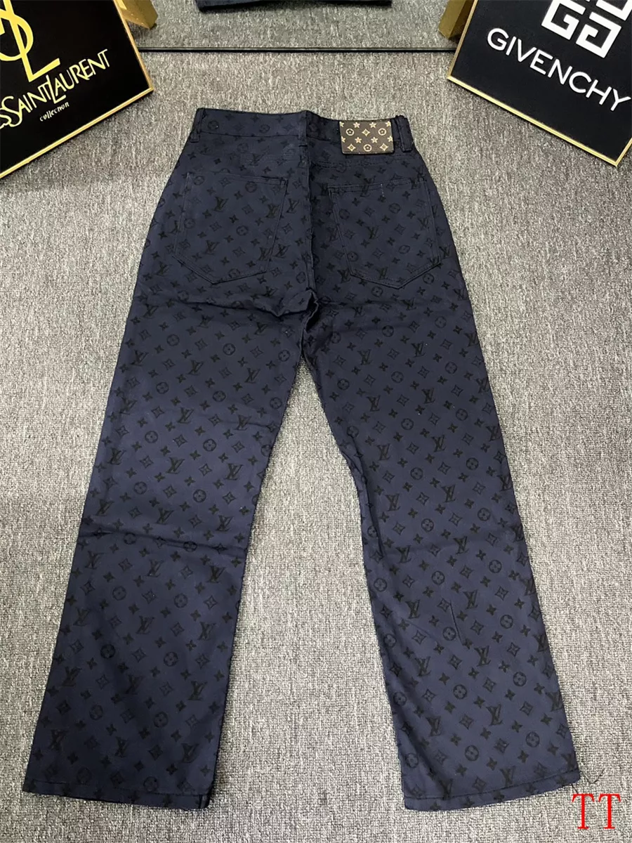 EyeCatching 2014 Louis Vuitton LV Jeans For Men