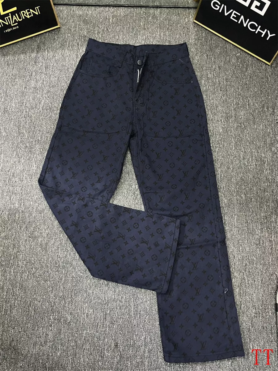 EyeCatching 2014 Louis Vuitton LV Jeans For Men