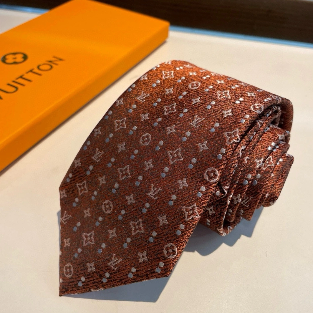 EyeCatching 205 Louis Vuitton LV Necktie For Men