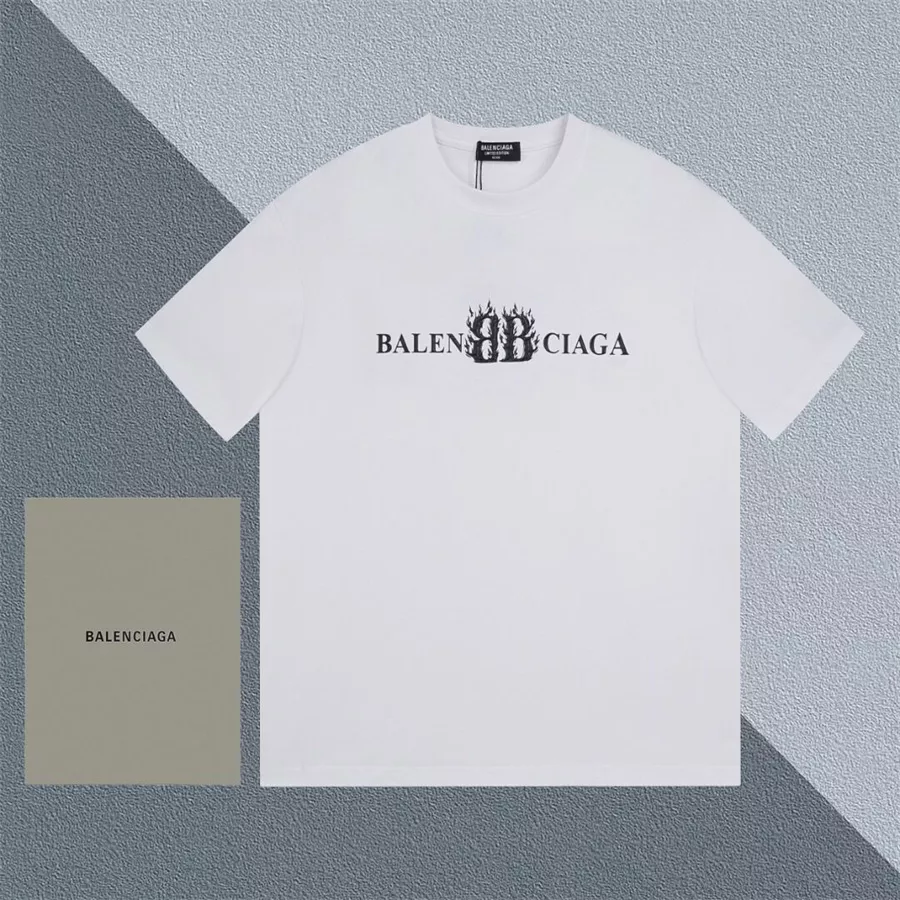 EyeCatching 2957 Balenciaga T-Shirts Short Sleeved For Unisex