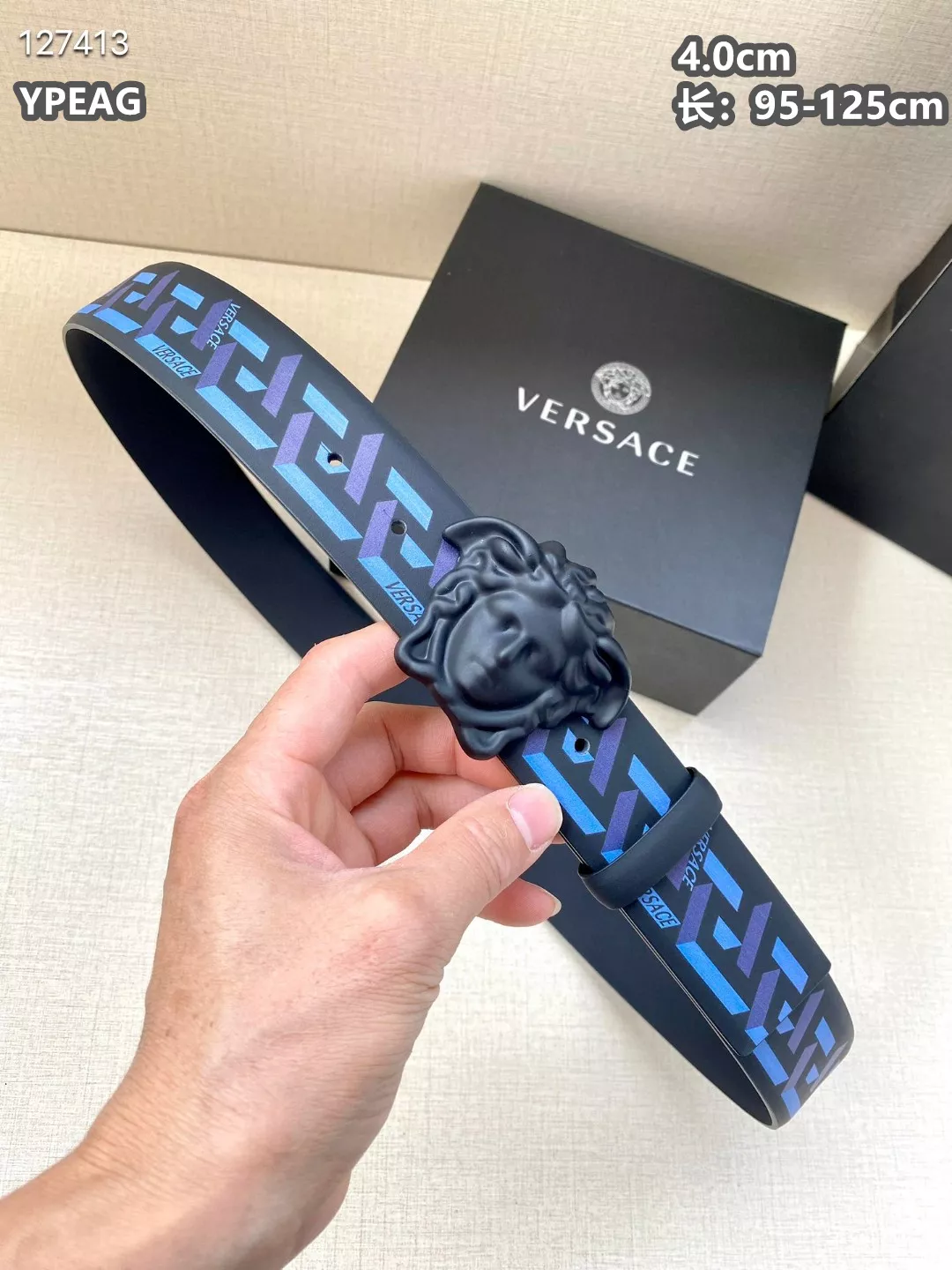 EyeCatching 3247 Versace AAA Quality Belts For Unisex