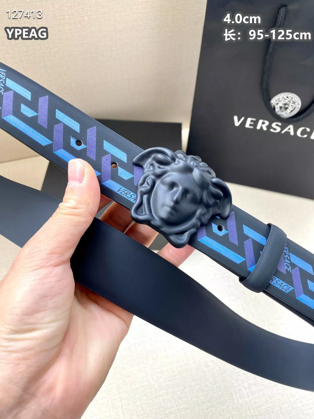 EyeCatching 3247 Versace AAA Quality Belts For Unisex
