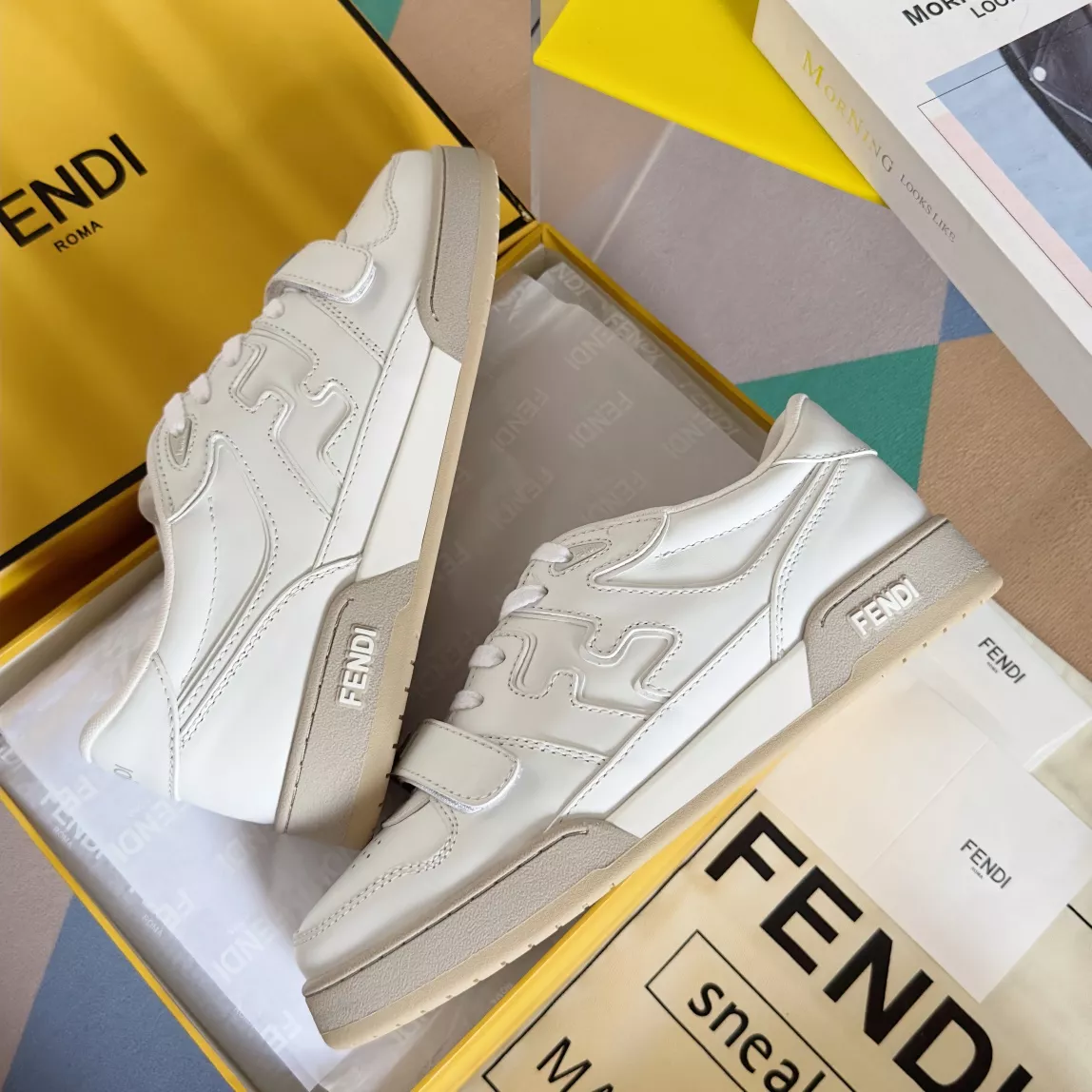 EyeCatching 3285 Fendi Casual Shoes For Women