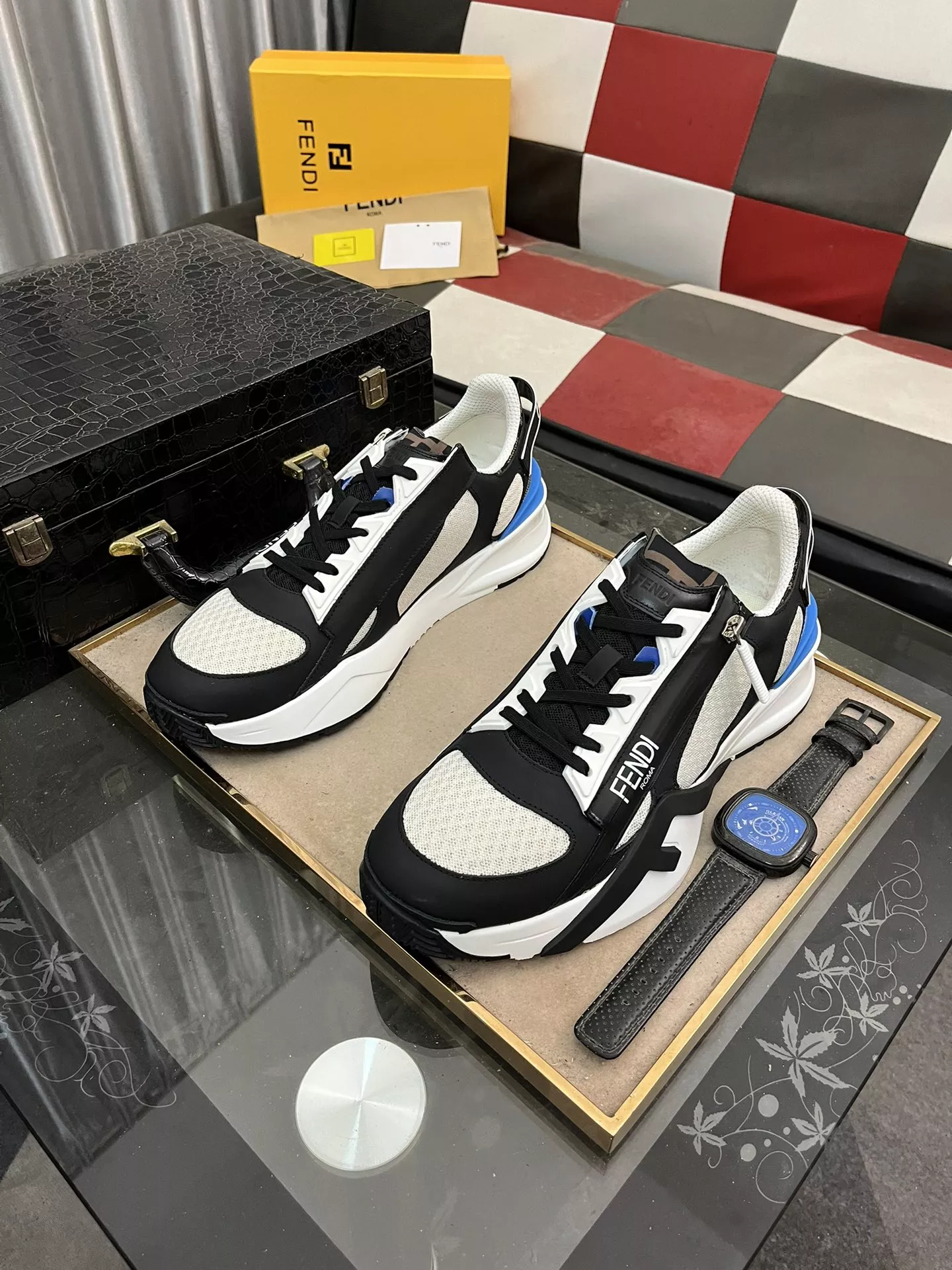 EyeCatching 3310 Fendi Casual Shoes For Men
