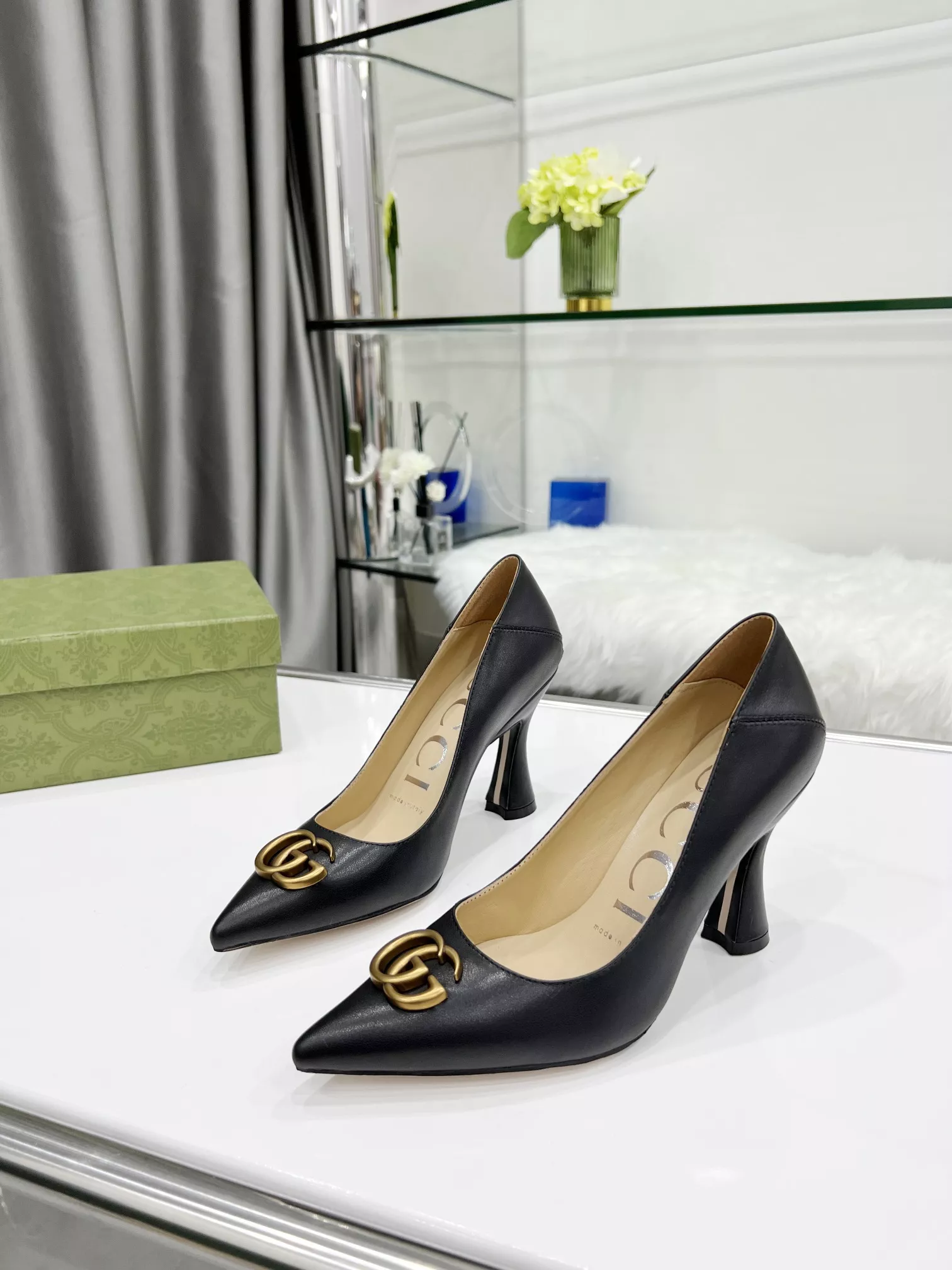 EyeCatching 3349 Gucci High-Heeled Shoes For Women