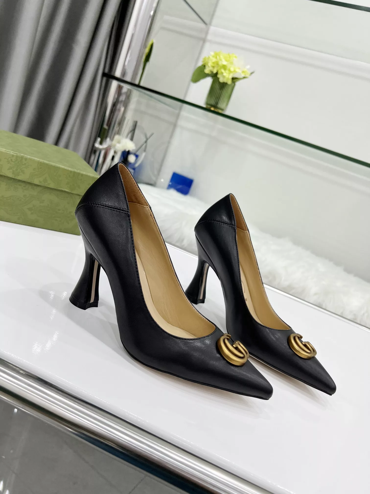 EyeCatching 3349 Gucci High-Heeled Shoes For Women