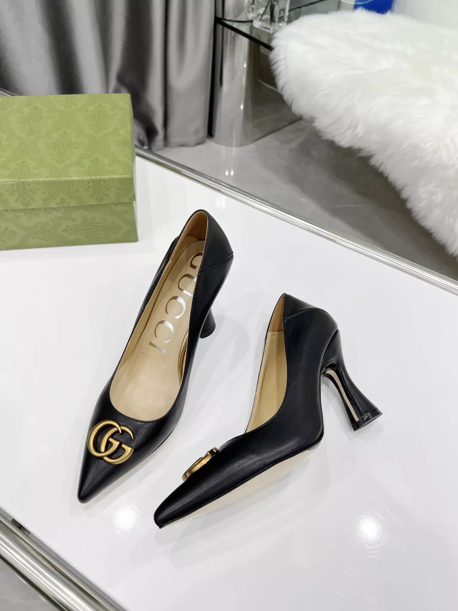 EyeCatching 3349 Gucci High-Heeled Shoes For Women