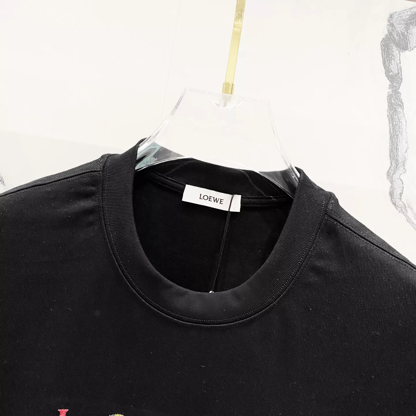 EyeCatching 3354 LOEWE T-Shirts Short Sleeved For Unisex