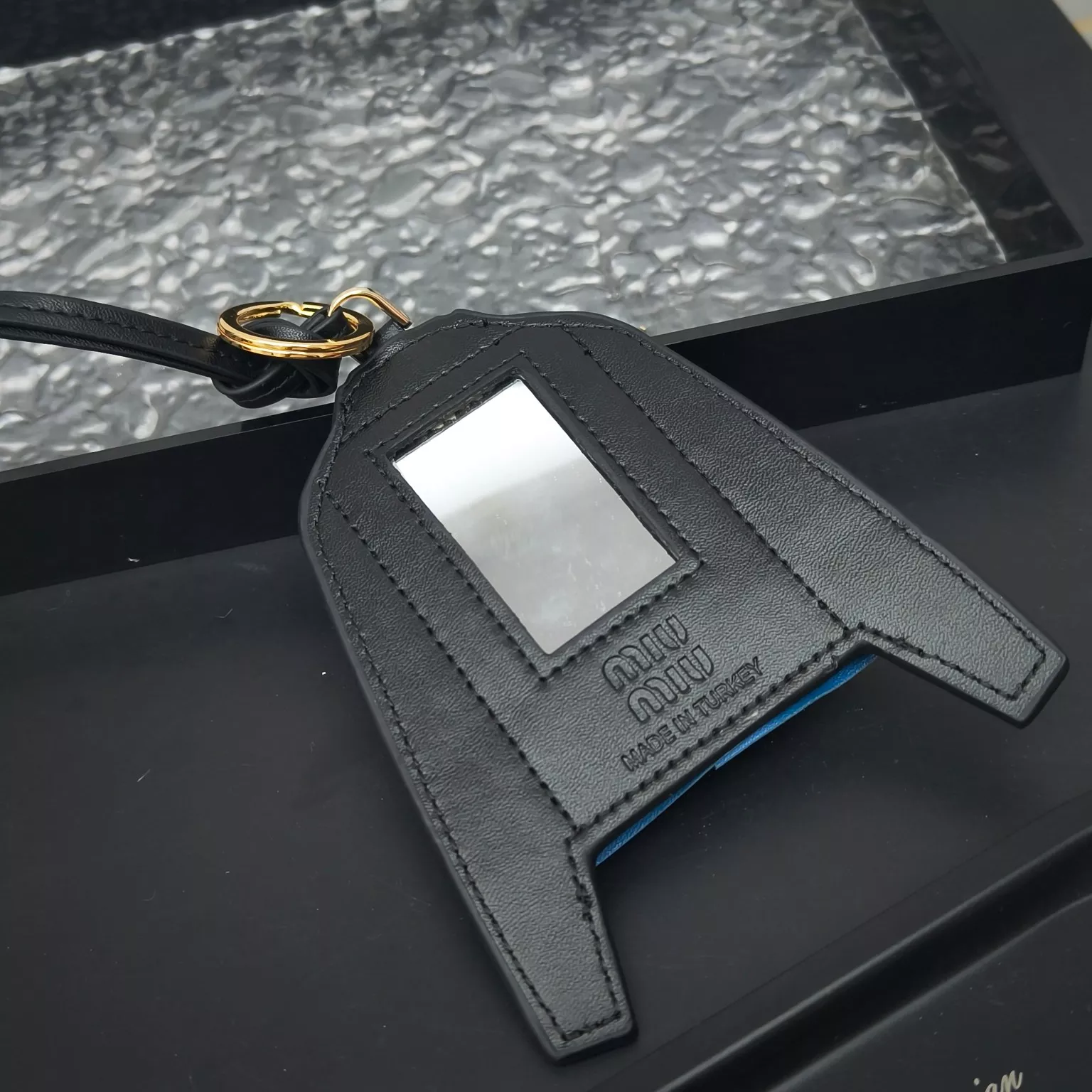 EyeCatching 3433 MIU MIU Key Holder And Bag Buckle