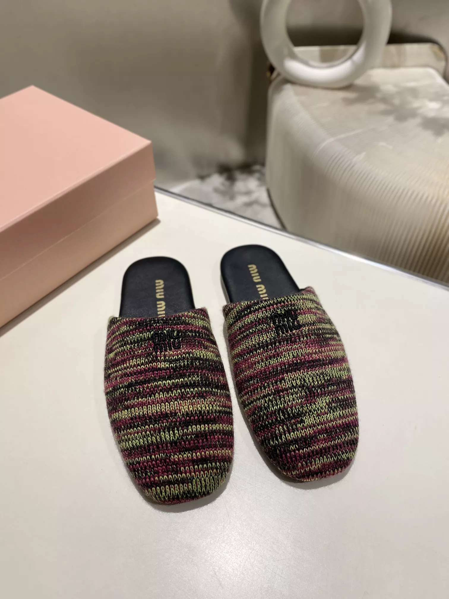 EyeCatching 3610 MIU MIU Slippers For Women