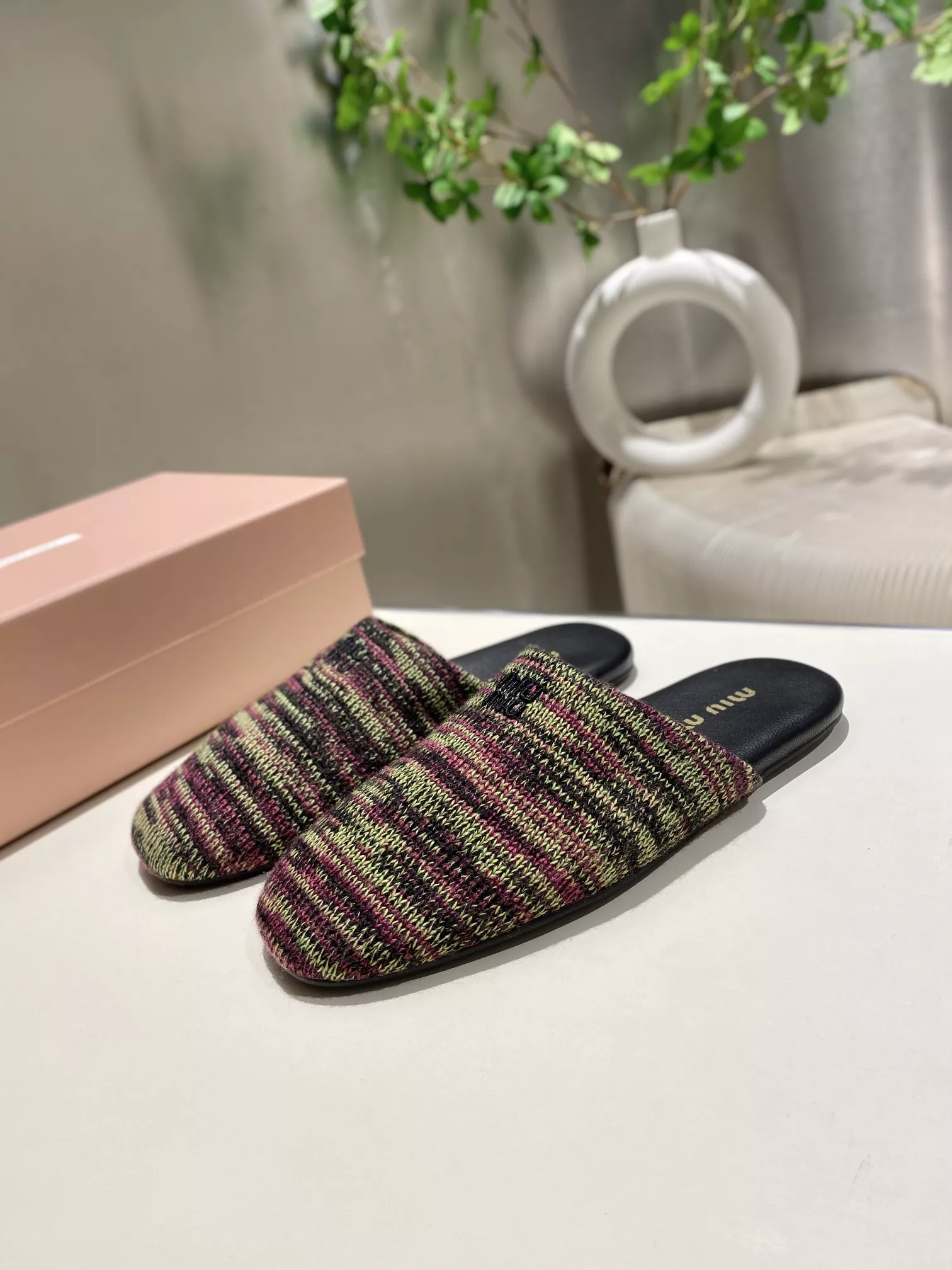 EyeCatching 3610 MIU MIU Slippers For Women