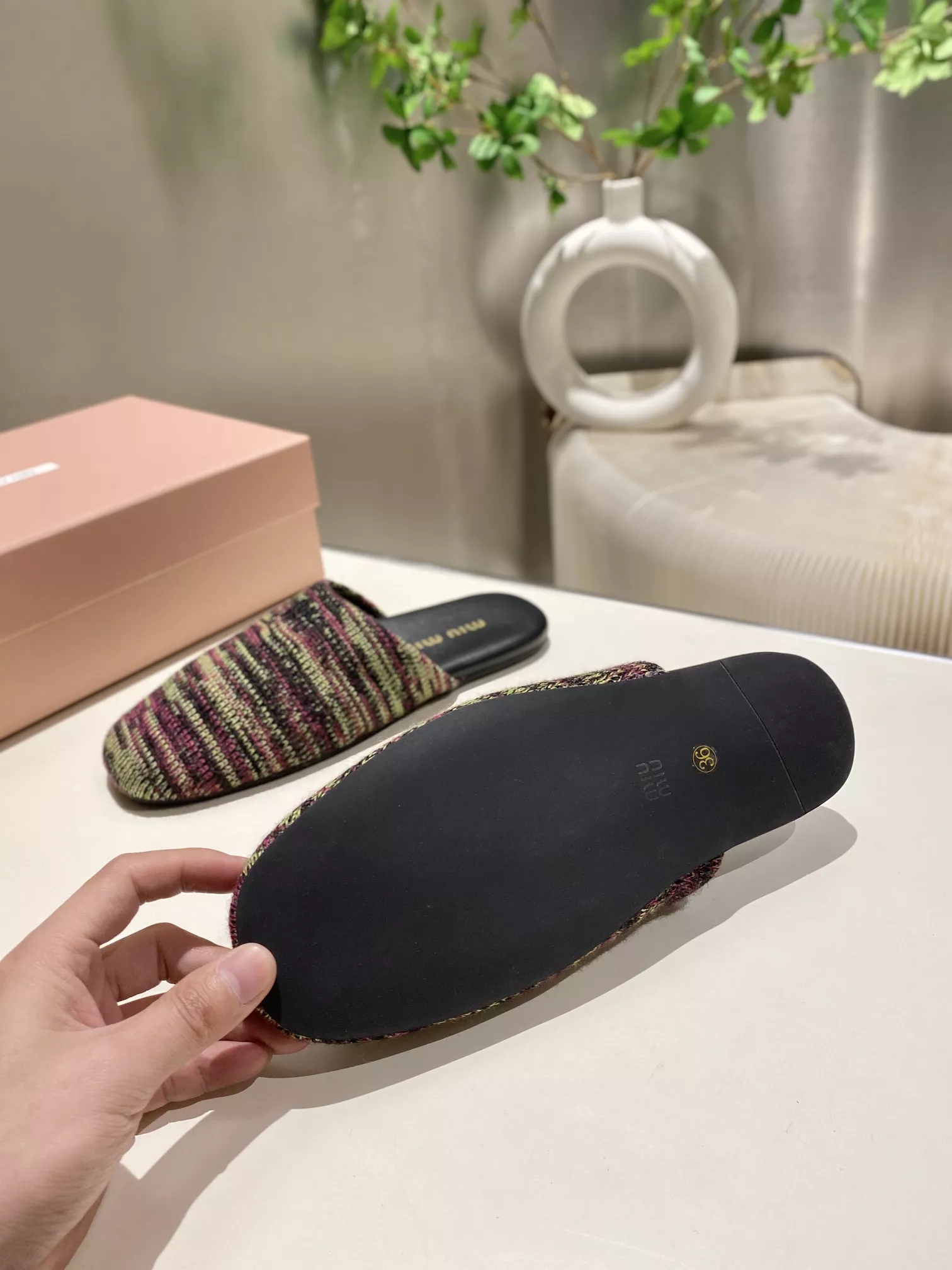 EyeCatching 3610 MIU MIU Slippers For Women