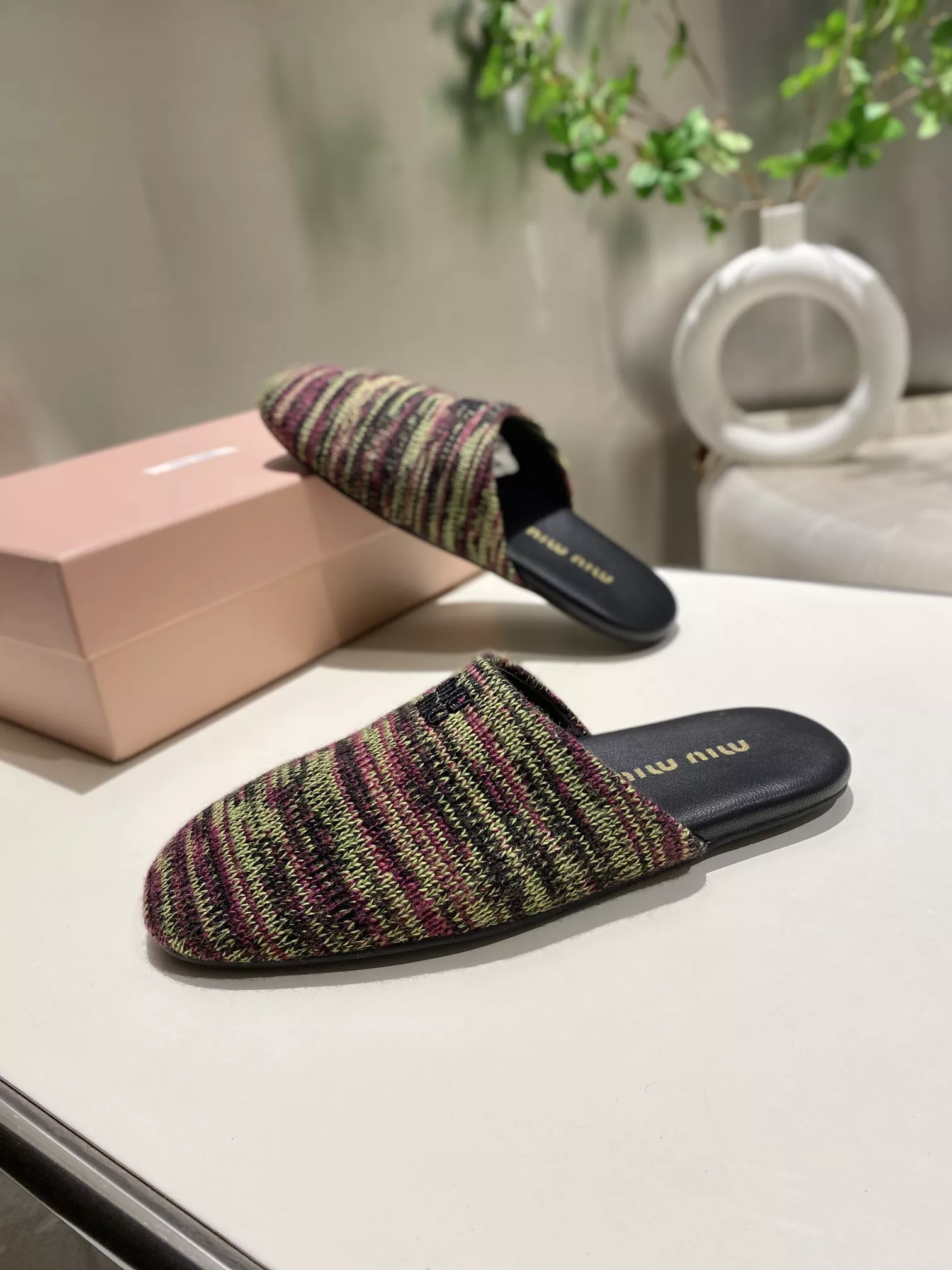 EyeCatching 3610 MIU MIU Slippers For Women