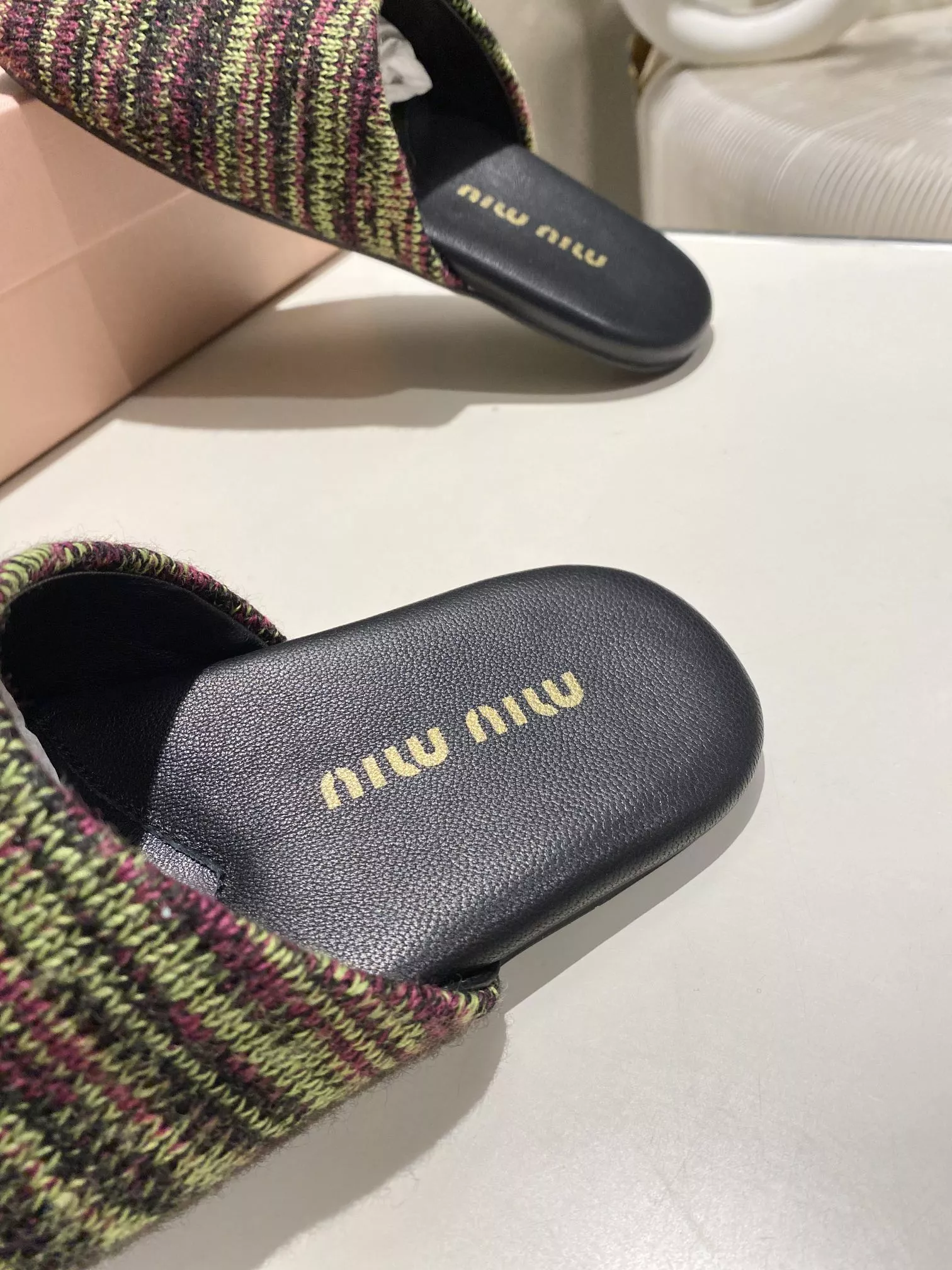 EyeCatching 3610 MIU MIU Slippers For Women