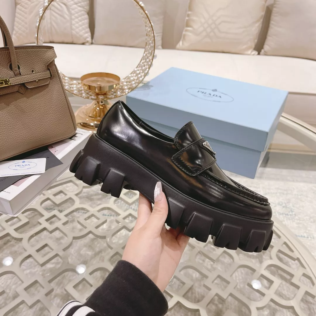 EyeCatching 3638 Prada Leather Shoes For Women