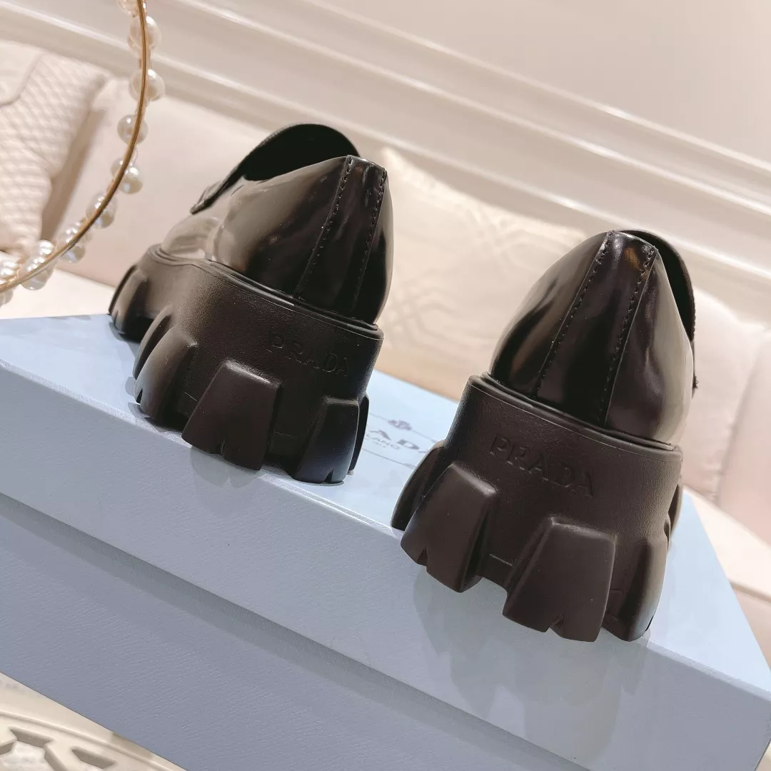 EyeCatching 3638 Prada Leather Shoes For Women
