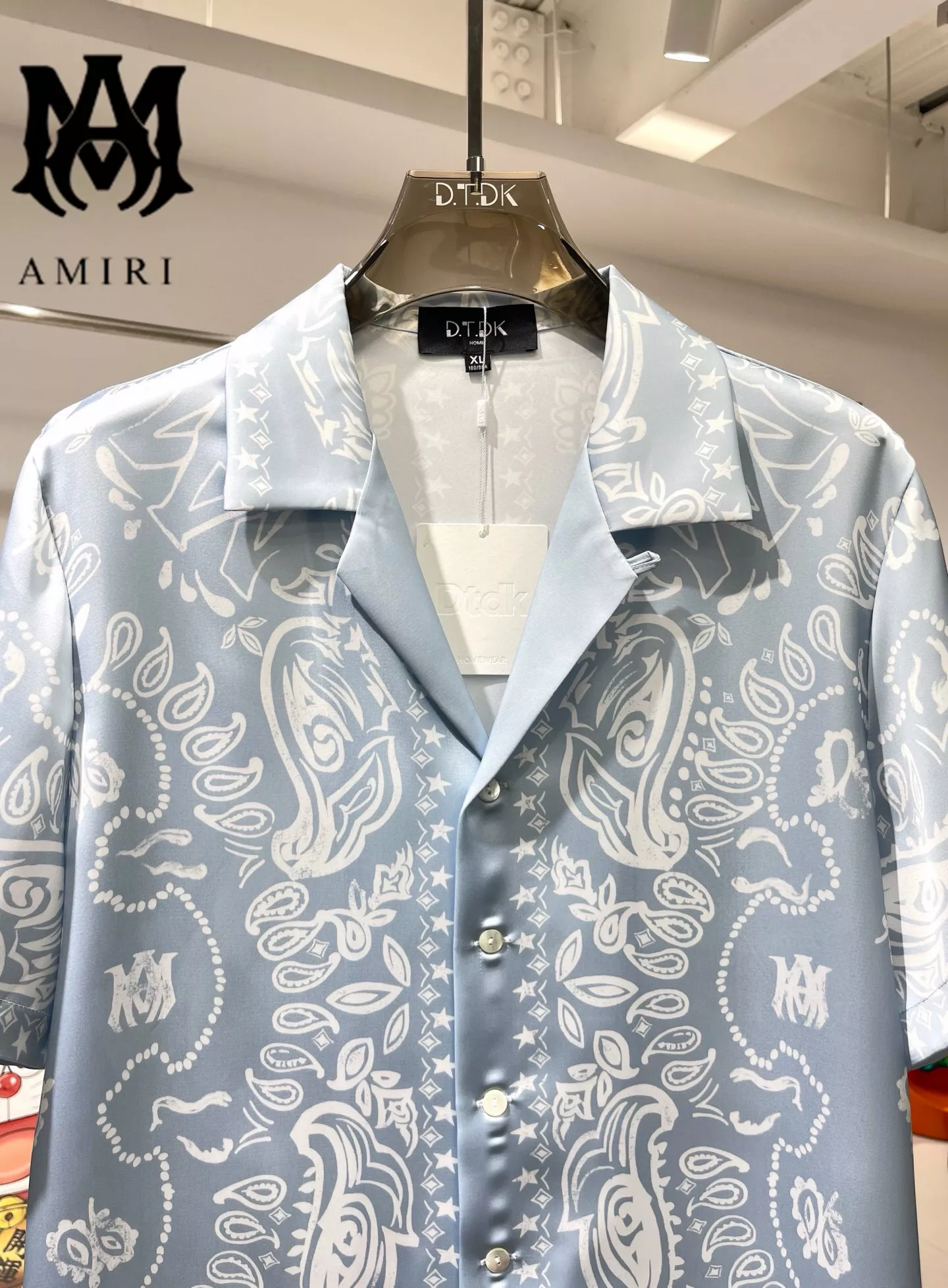 EyeCatching 3787 Amiri Tracksuits Short Sleeved For Men