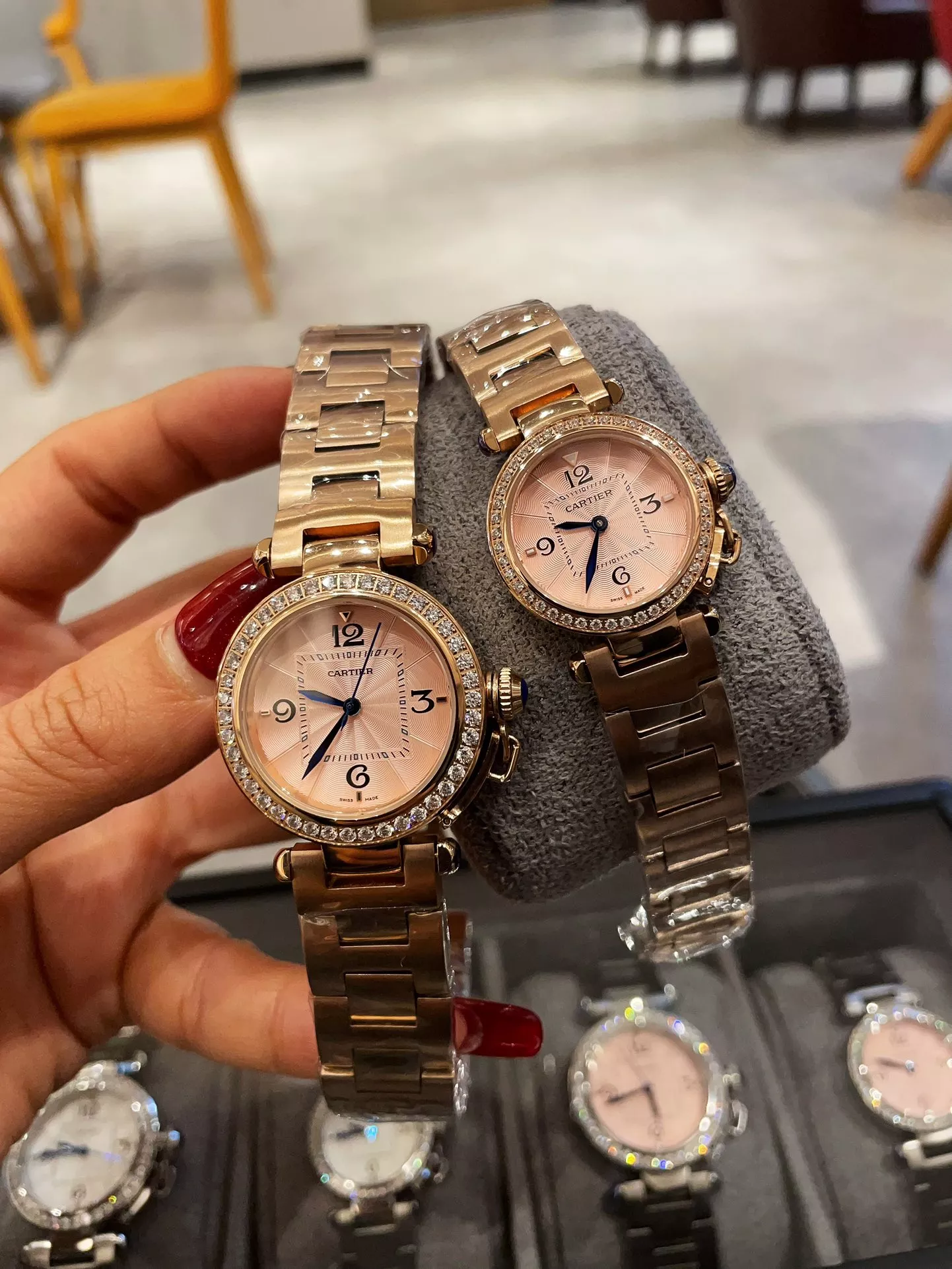 EyeCatching 3870 Cartier AAA Quality Watches For Unisex