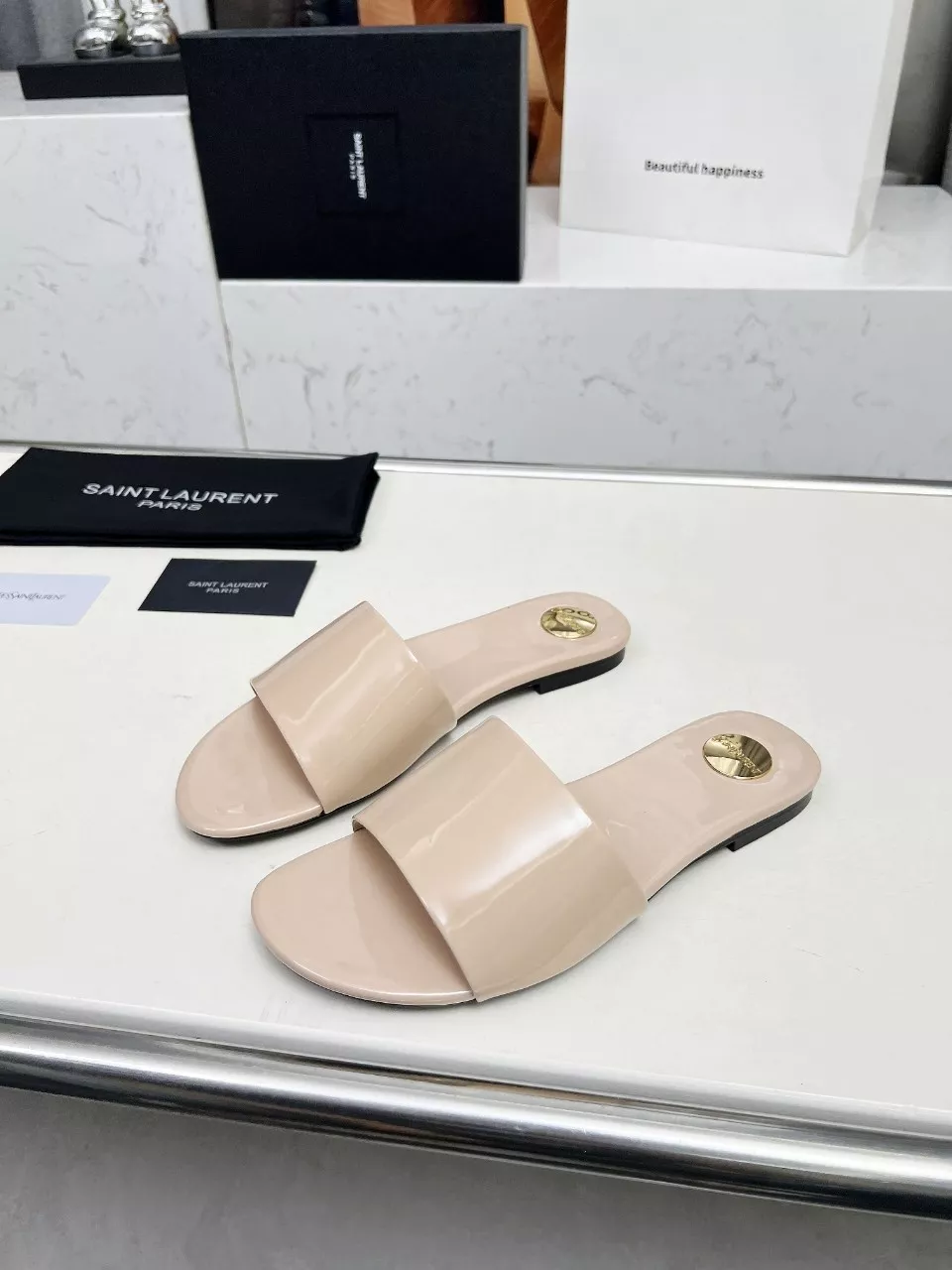 EyeCatching 4520 Yves Saint Laurent YSL Slippers For Women